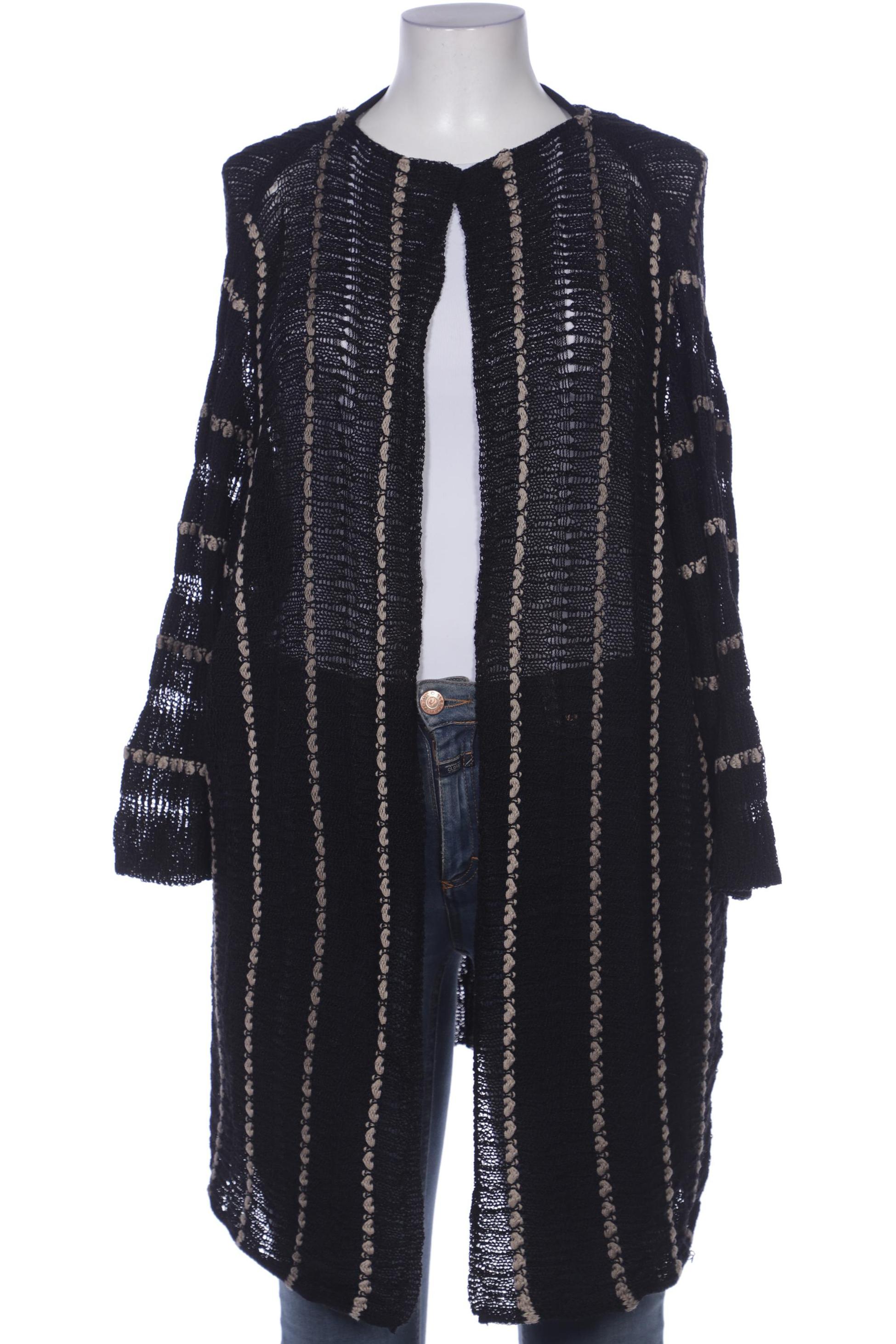 

Ulla Popken Damen Strickjacke, schwarz, Gr. 46