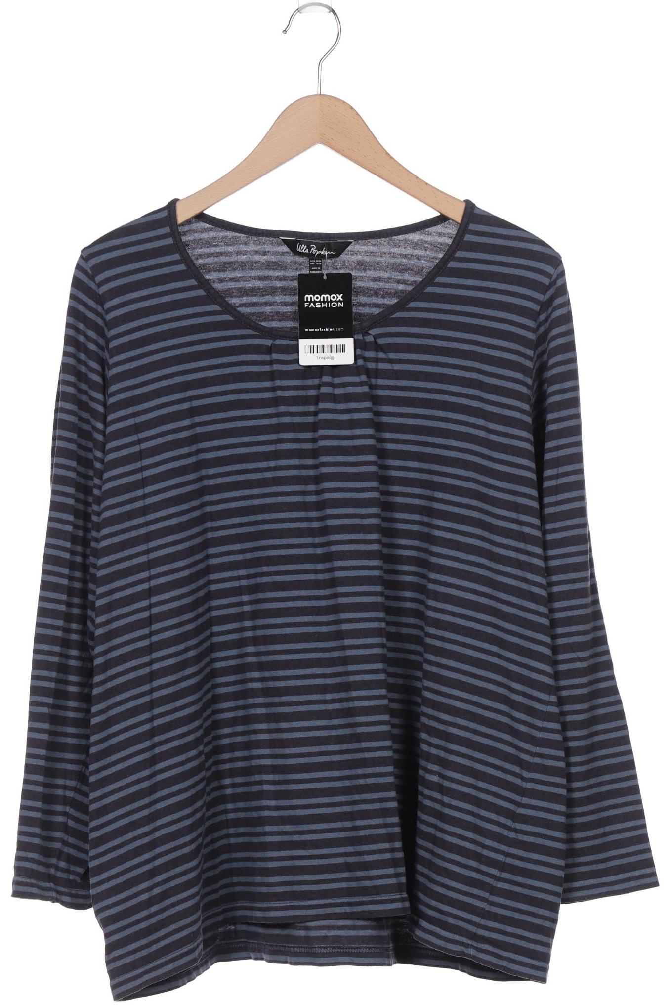 

Ulla Popken Damen Langarmshirt, marineblau, Gr. 46
