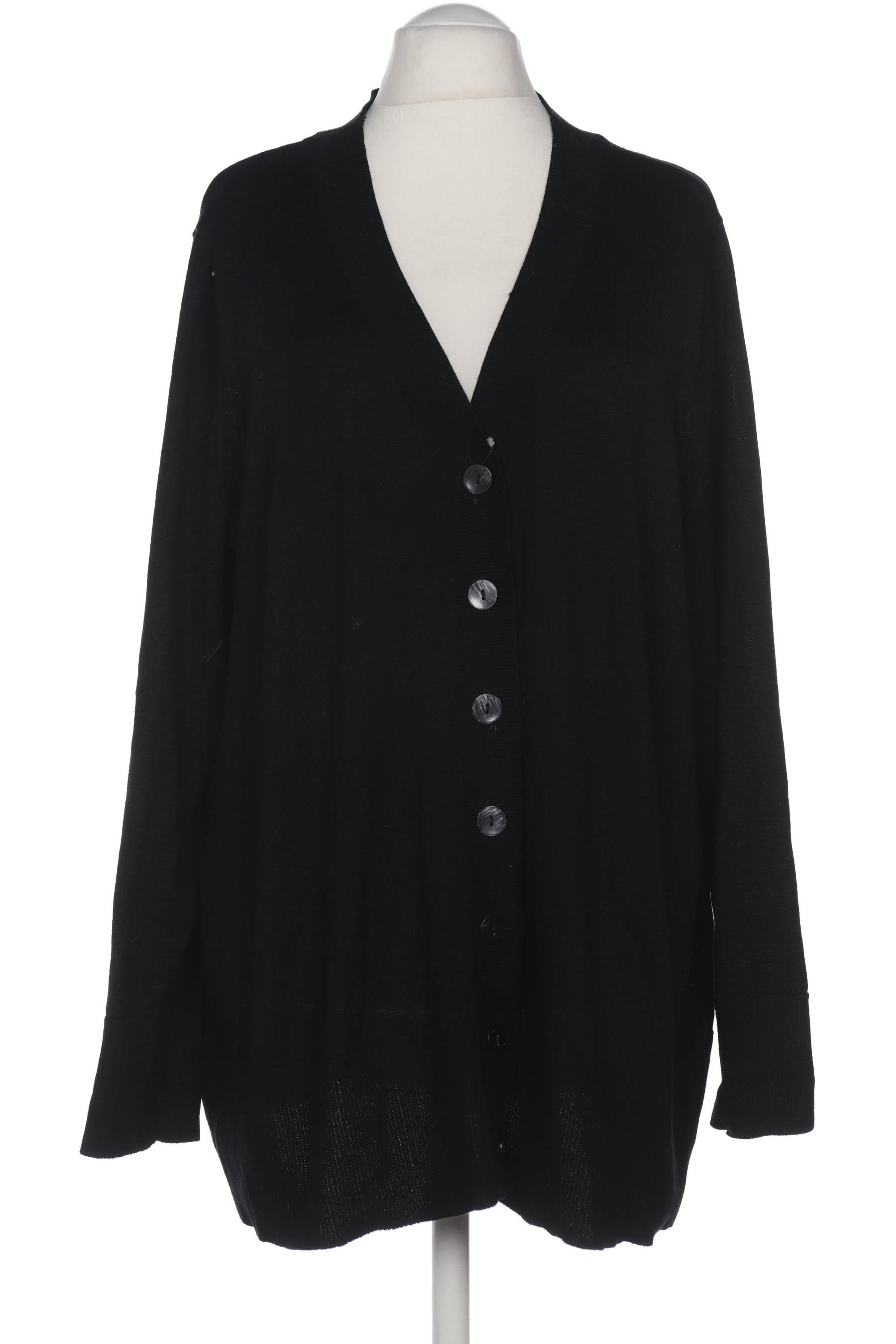 

Ulla Popken Damen Strickjacke, schwarz, Gr. 54