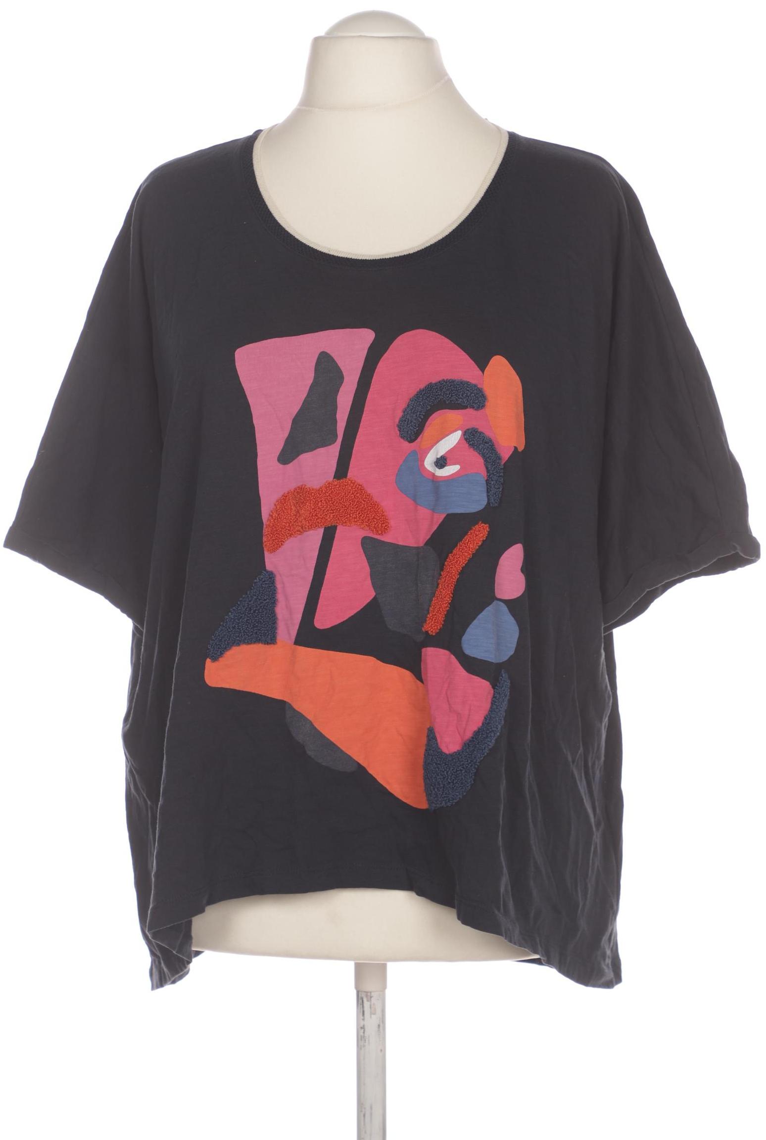 

Ulla Popken Damen T-Shirt, marineblau