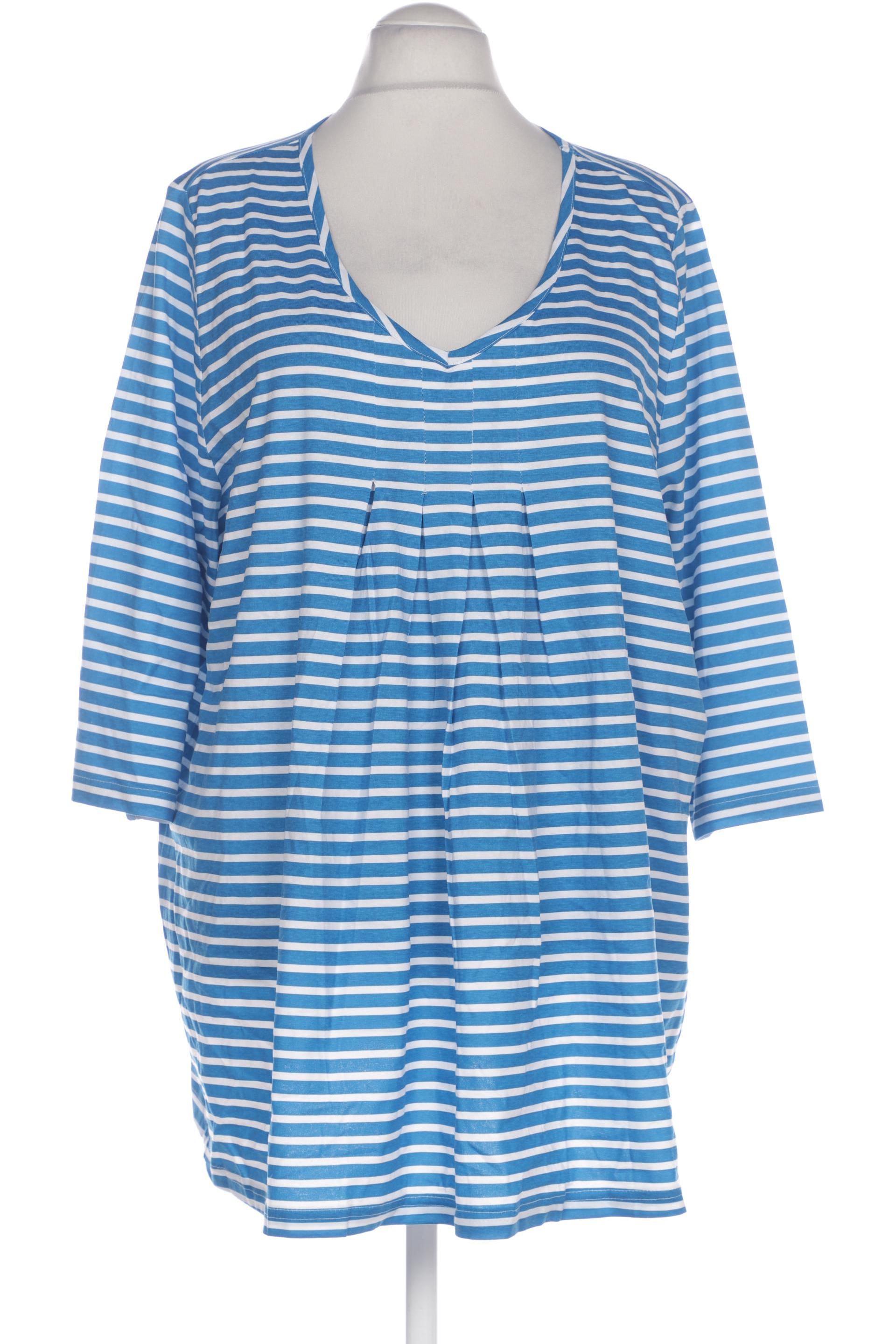 

Ulla Popken Damen T-Shirt, blau, Gr. 54