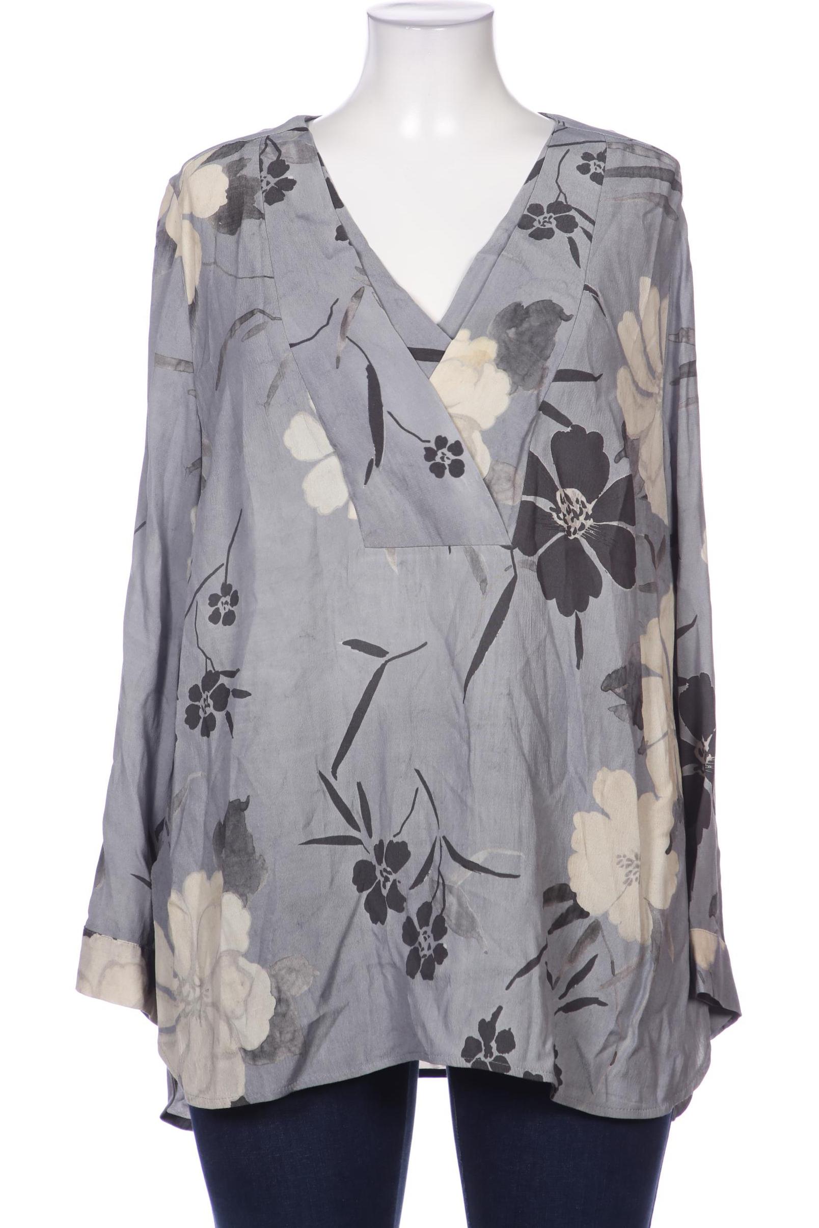 

Ulla Popken Damen Bluse, grau, Gr. 48