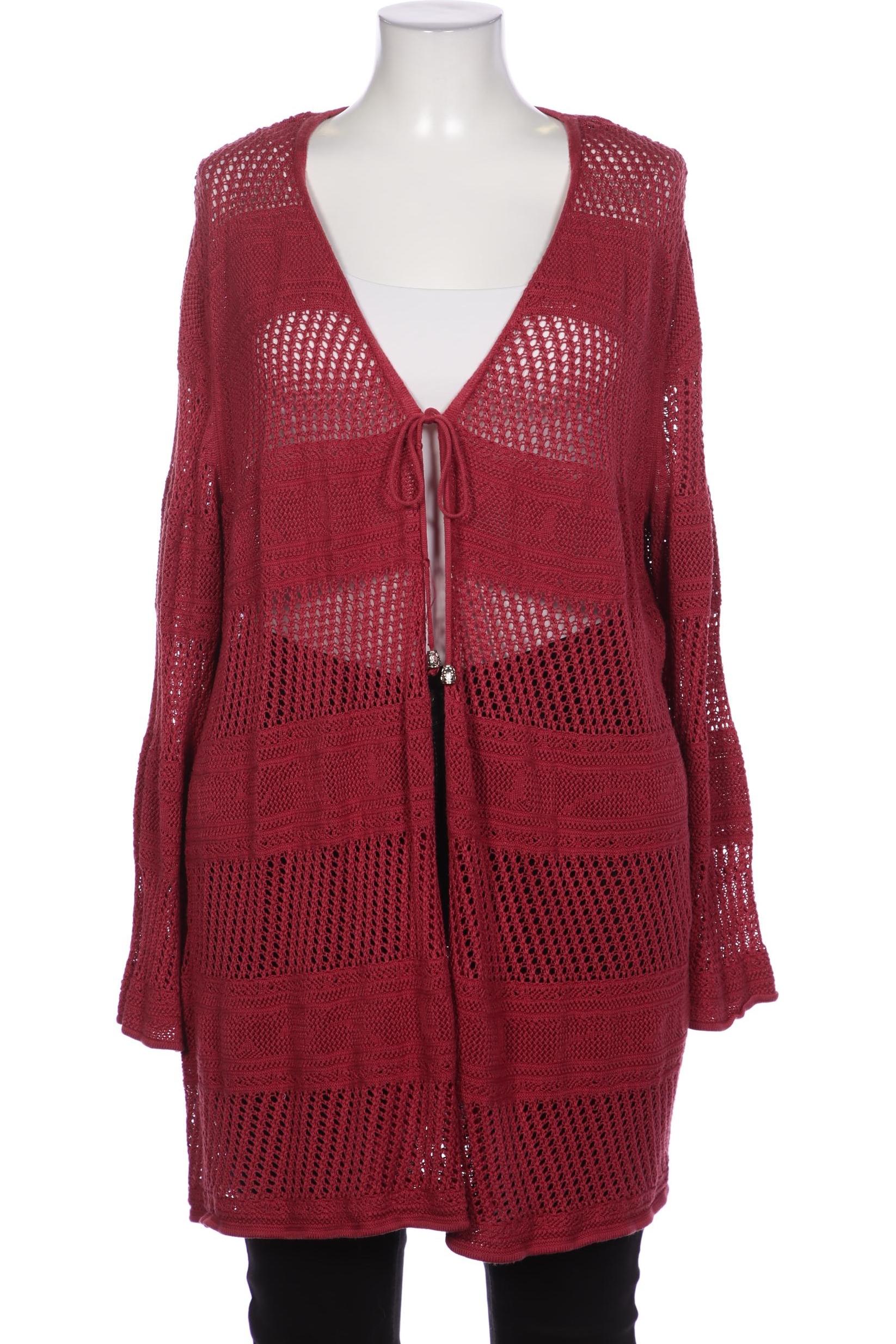 

Ulla Popken Damen Strickjacke, pink, Gr. 50