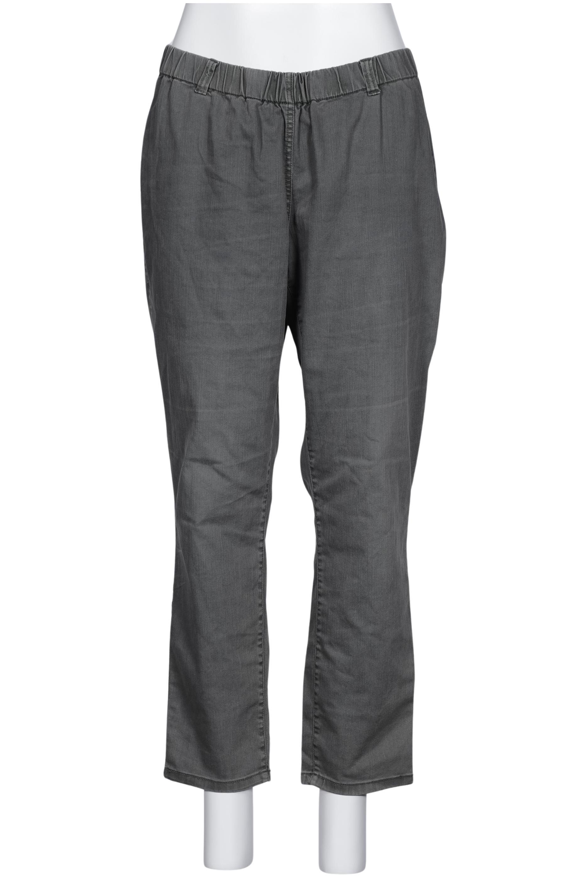 

Ulla Popken Damen Stoffhose, grau, Gr. 33