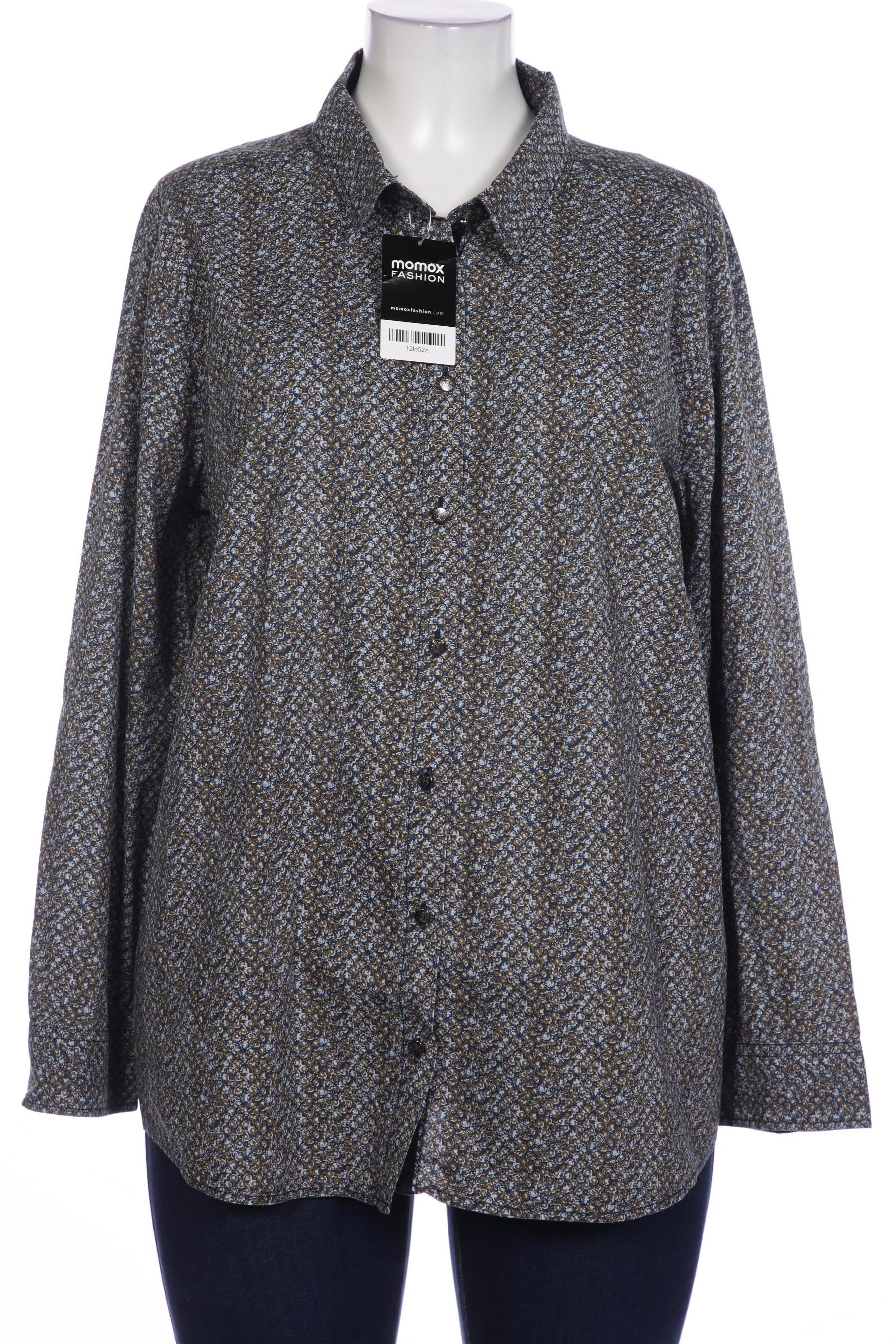 

Ulla Popken Damen Bluse, blau, Gr. 46
