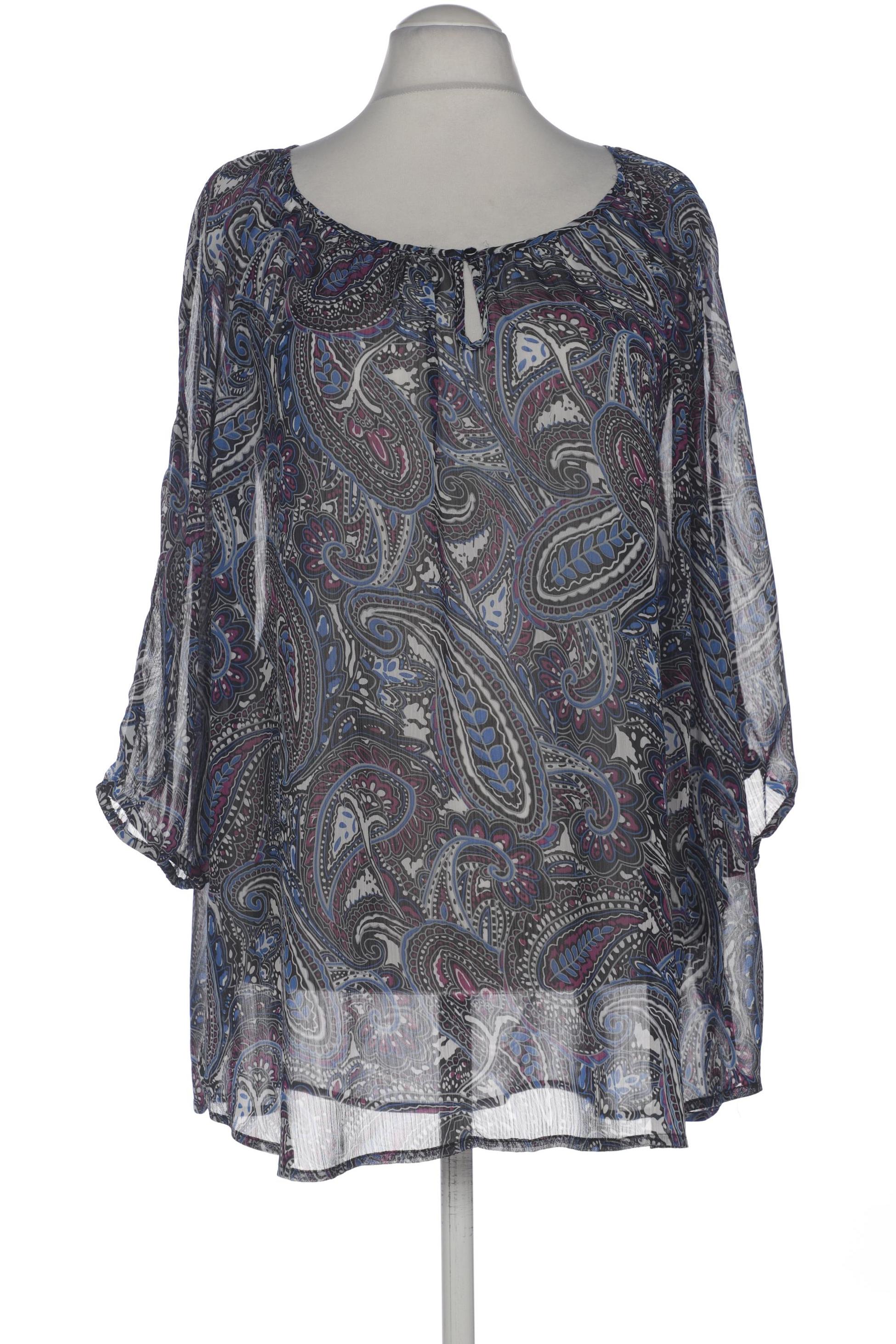 

Ulla Popken Damen Bluse, blau, Gr. 48