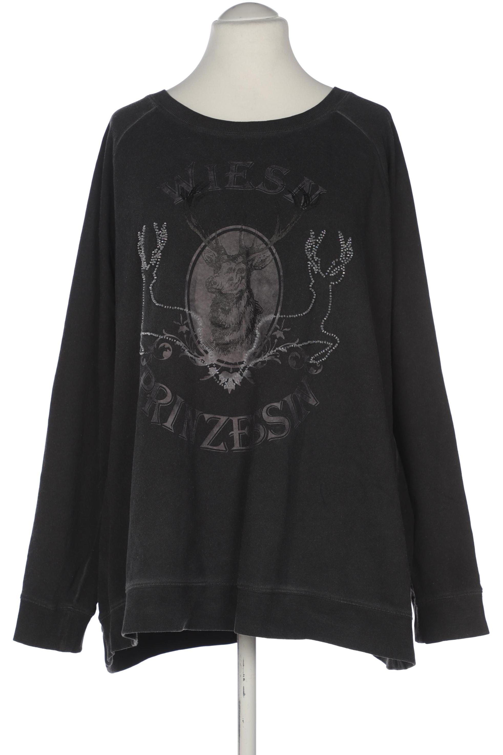 

Ulla Popken Damen Sweatshirt, schwarz, Gr. 54