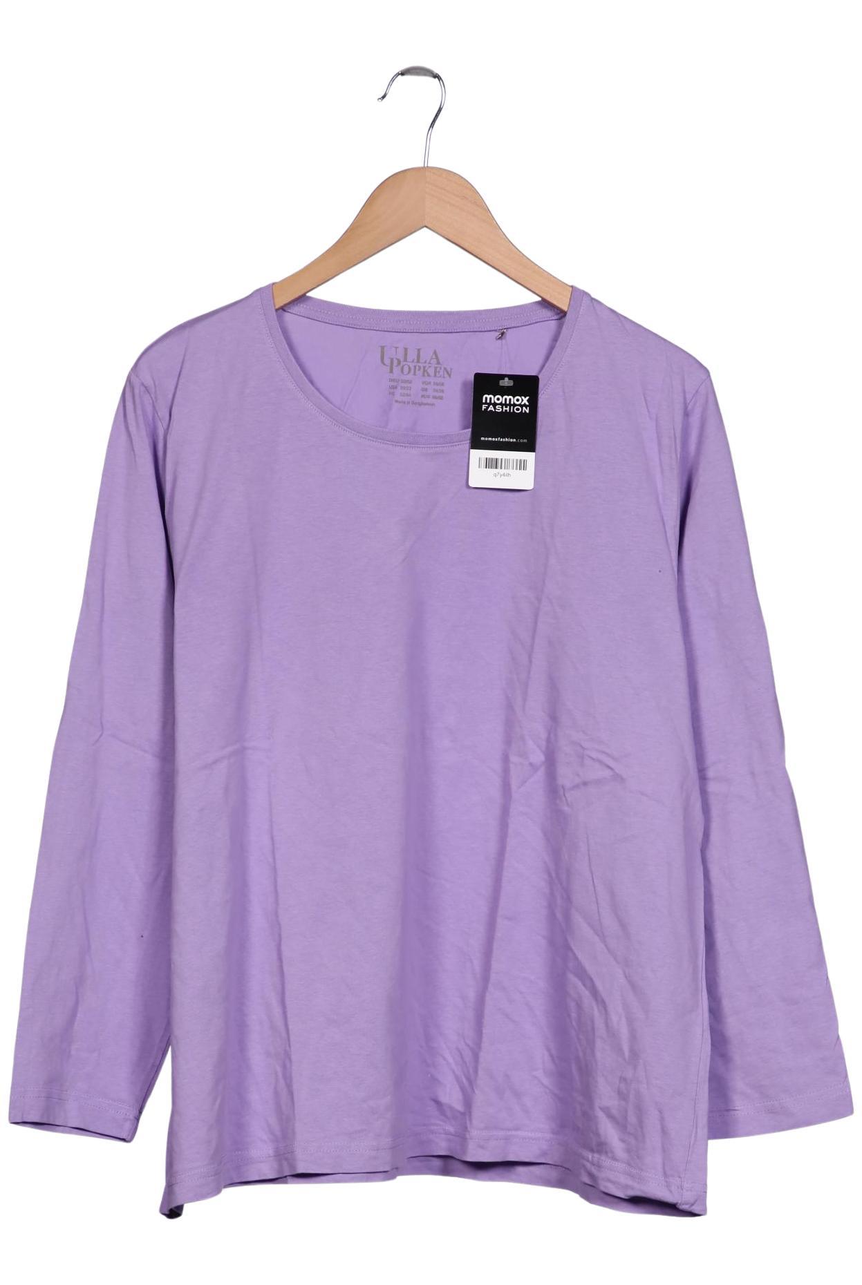 

Ulla Popken Damen Langarmshirt, flieder, Gr. 50