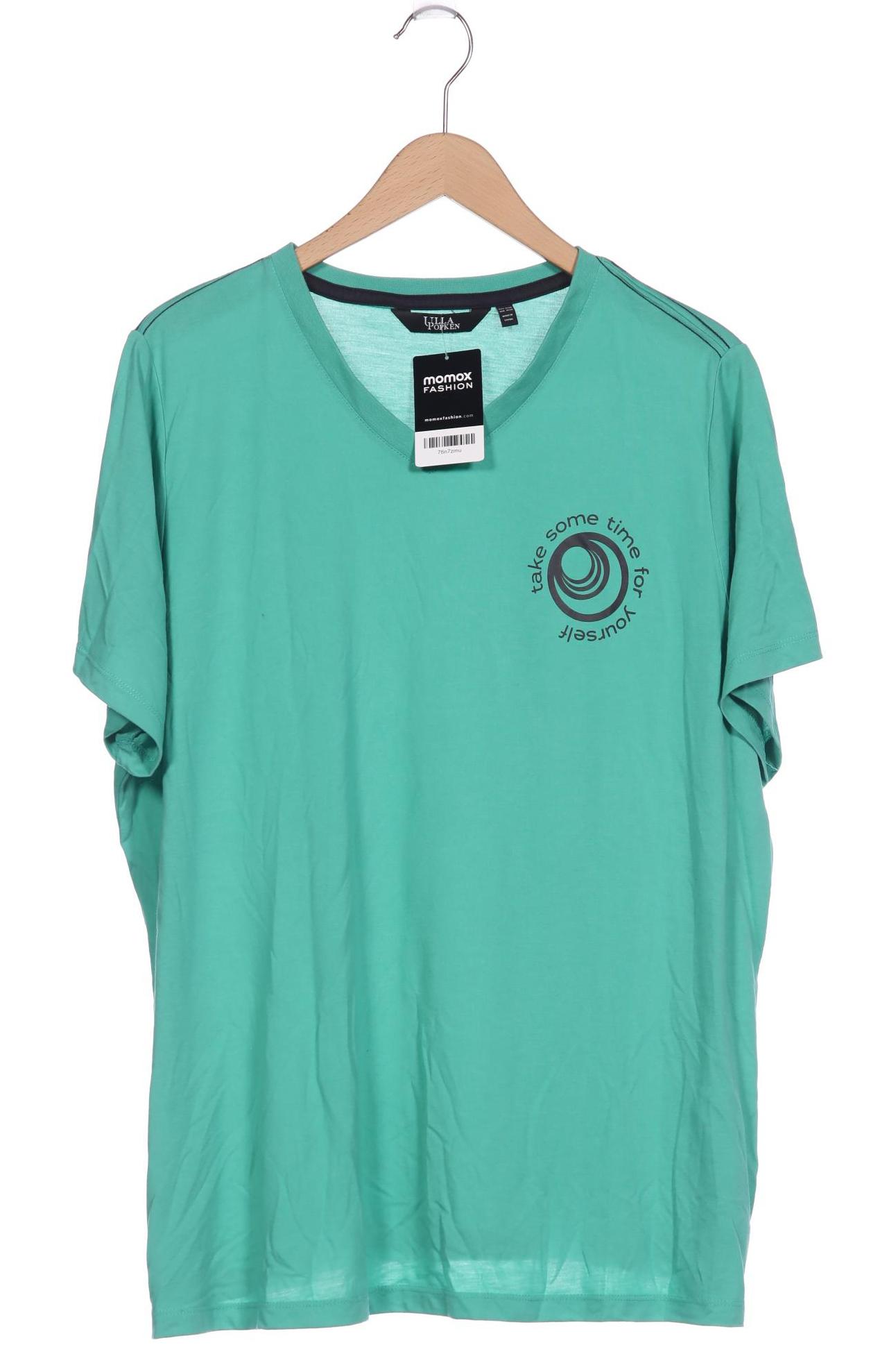 

Ulla Popken Damen T-Shirt, grün, Gr. 54
