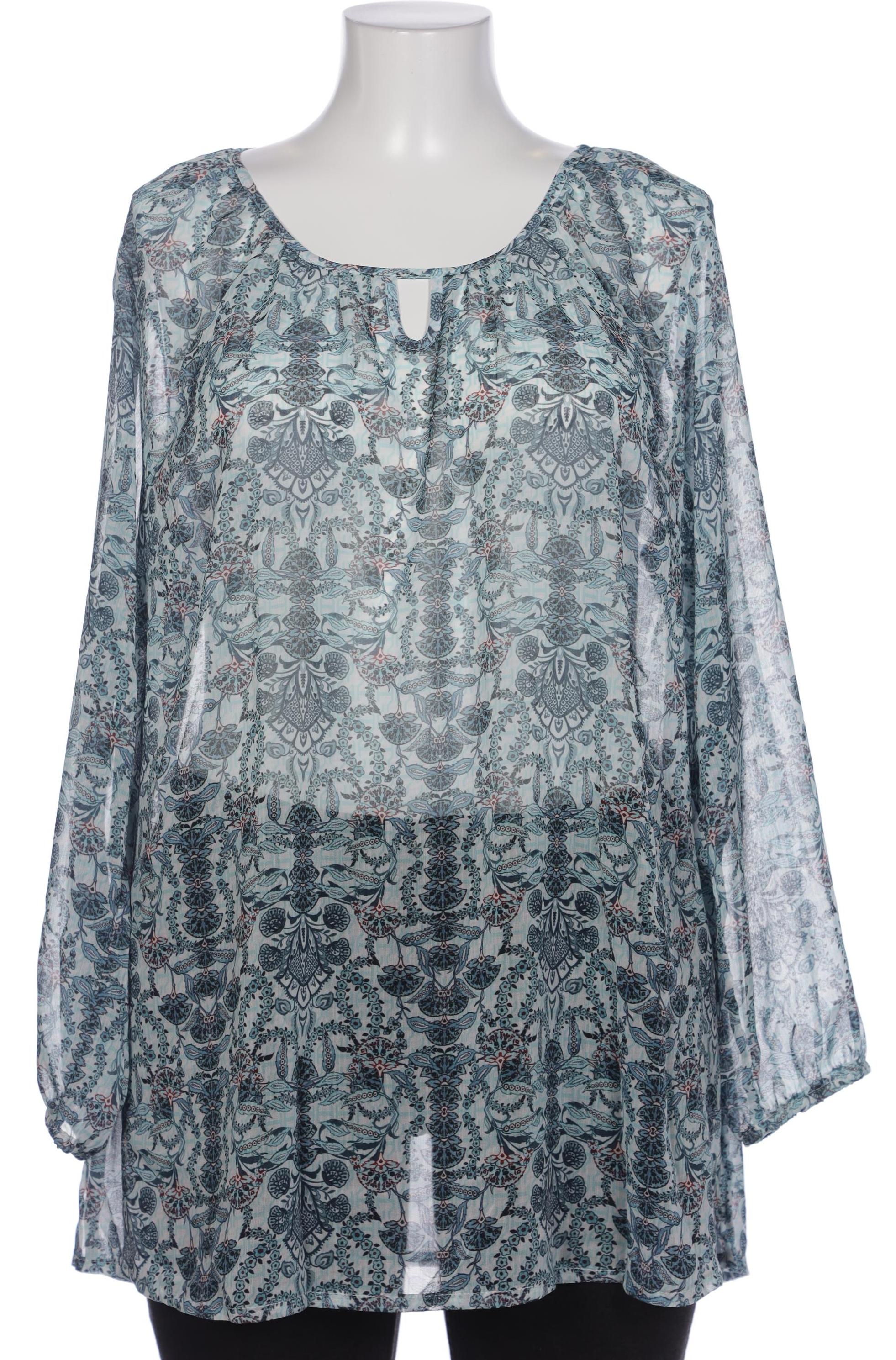 

Ulla Popken Damen Bluse, türkis, Gr. 46