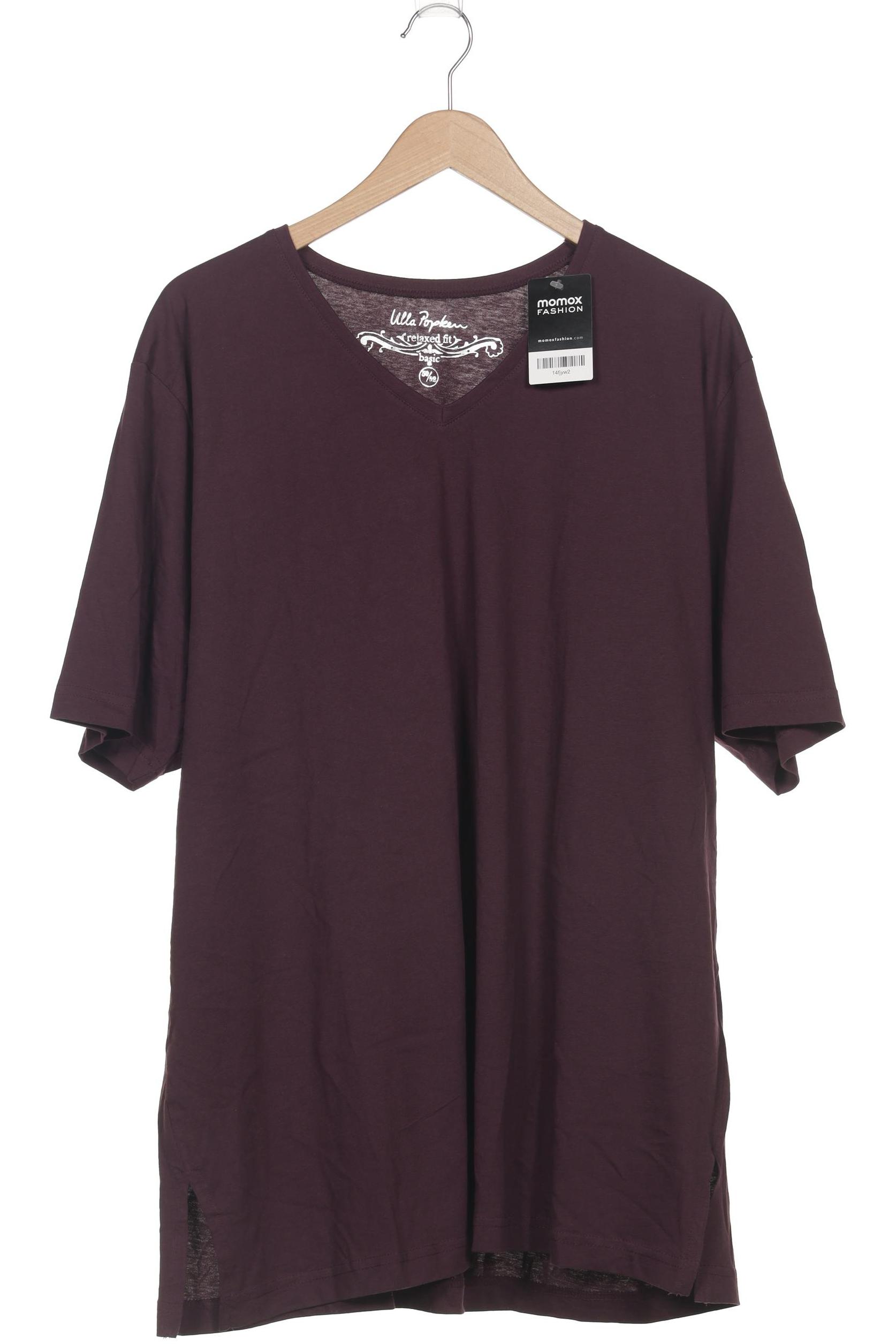 

Ulla Popken Damen T-Shirt, bordeaux, Gr. 50