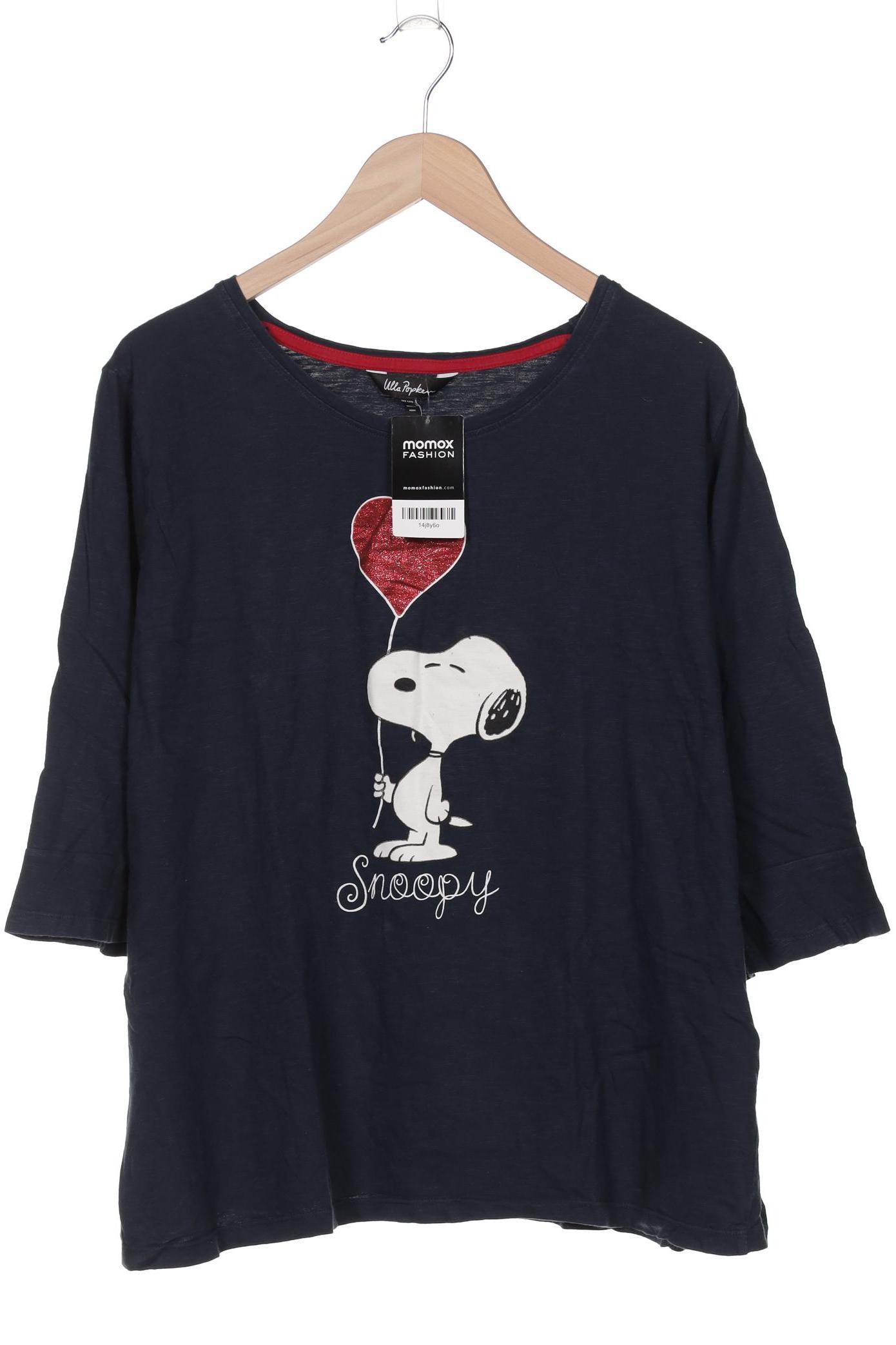 

Ulla Popken Damen Langarmshirt, marineblau, Gr. 46