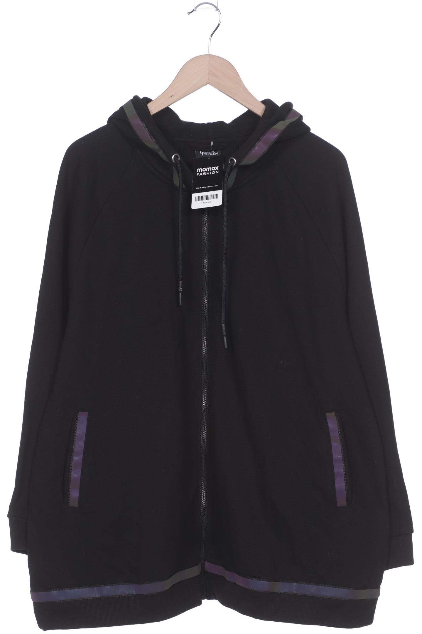 

Ulla Popken Damen Kapuzenpullover, schwarz, Gr. 50