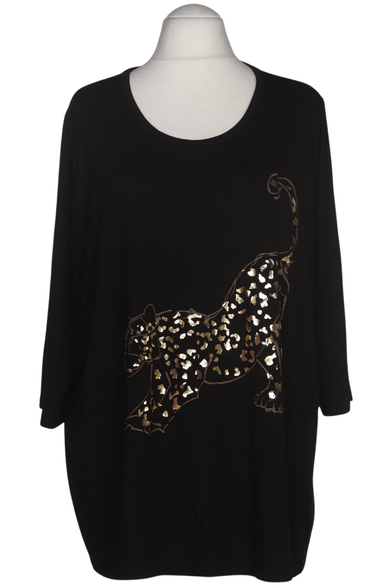 

Ulla Popken Damen T-Shirt, schwarz, Gr. 54