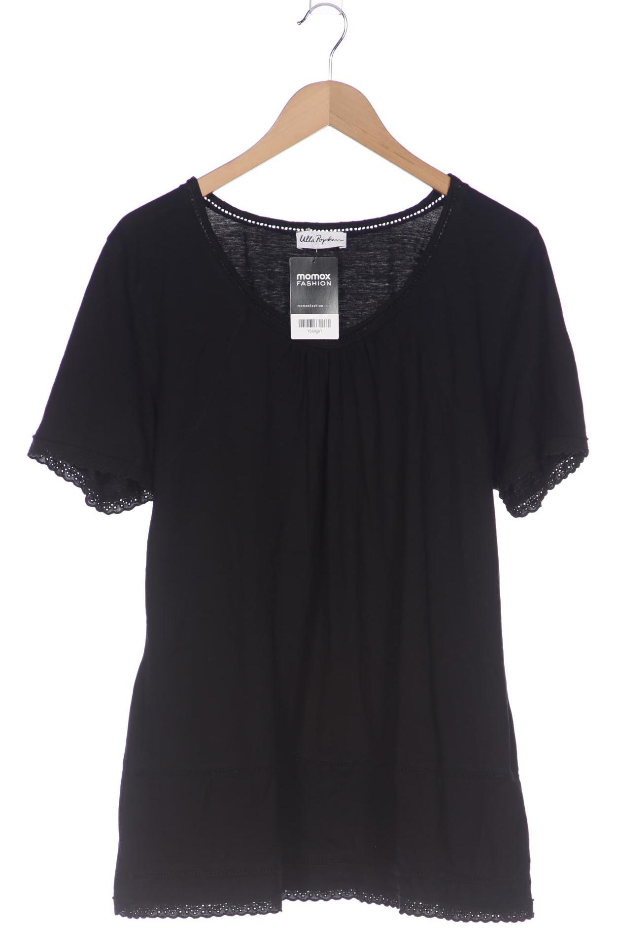 

Ulla Popken Damen T-Shirt, schwarz, Gr. 46