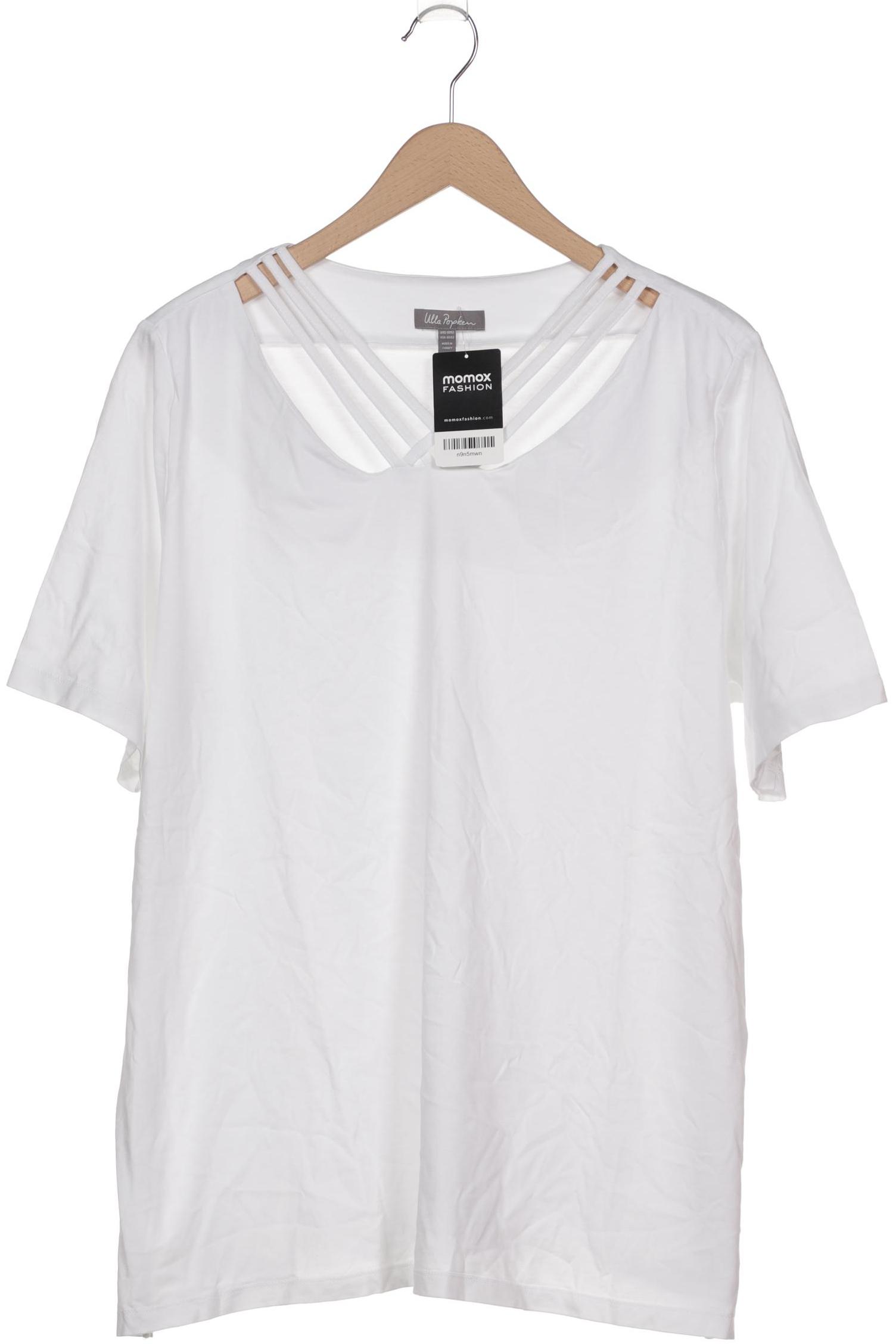

Ulla Popken Damen T-Shirt, weiß, Gr. 50