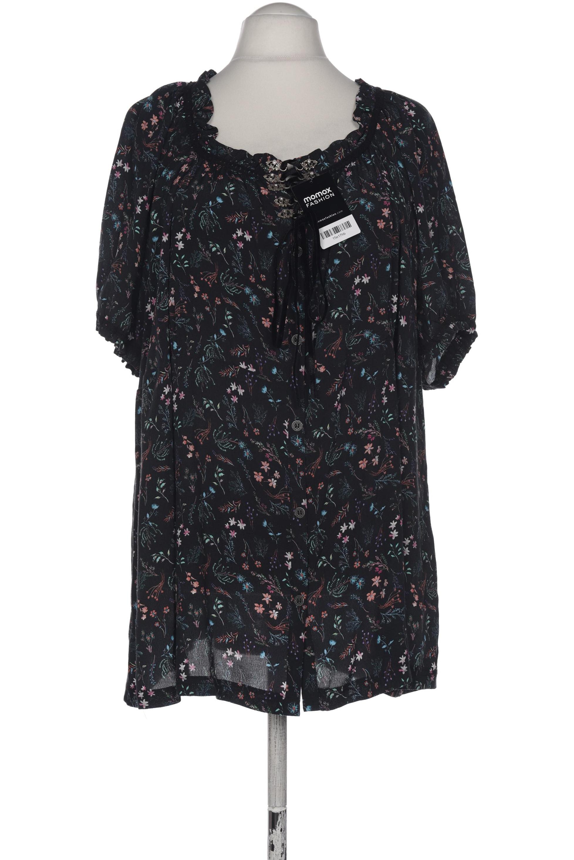 

Ulla Popken Damen Bluse, schwarz, Gr. 54