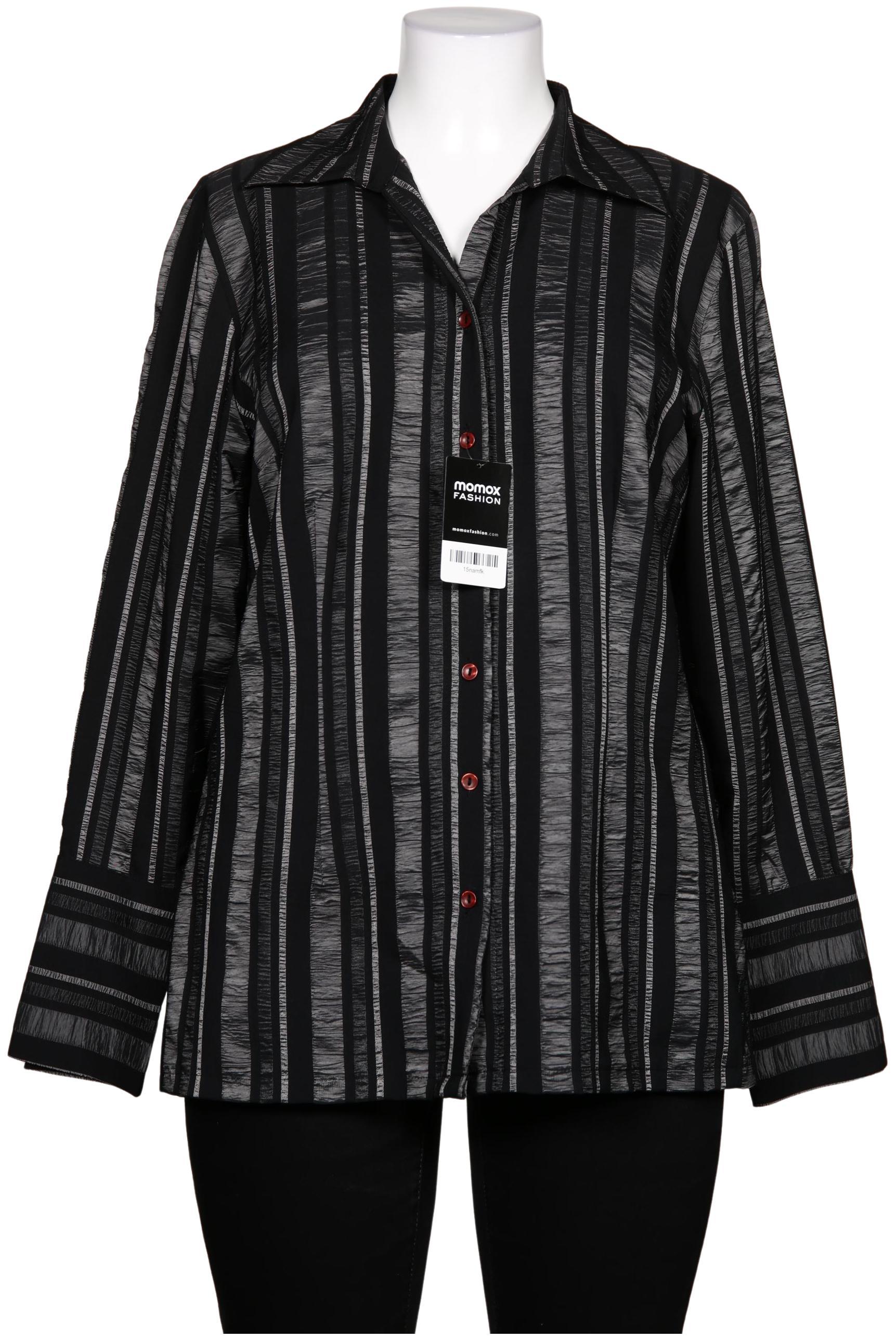 

Ulla Popken Damen Bluse, schwarz, Gr. 42