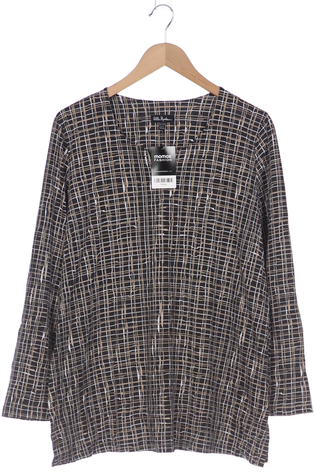 

Ulla Popken Damen Langarmshirt, grau, Gr. 46