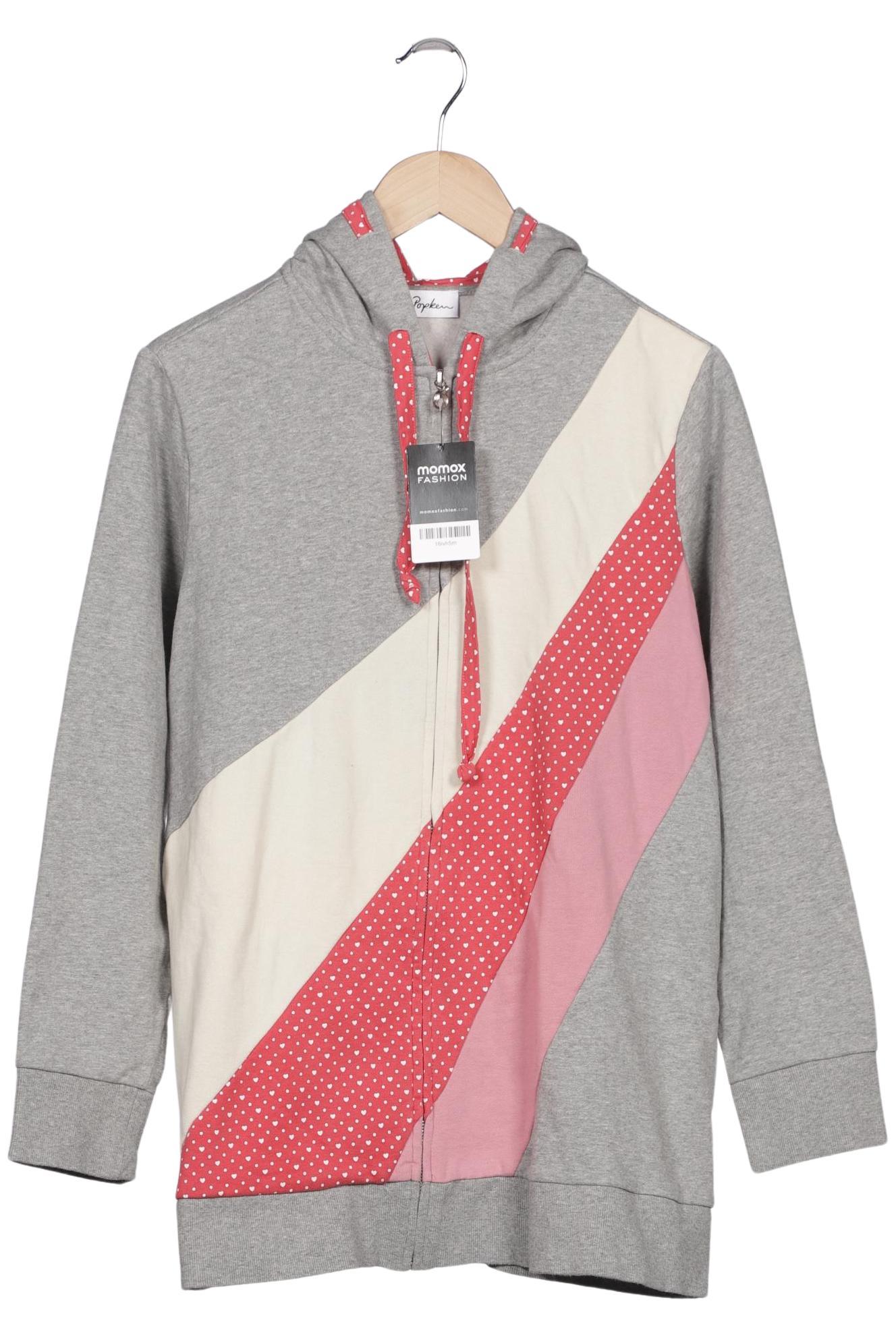 Thumbnail - Ulla Popken Damen Kapuzenpullover, mehrfarbig, Gr. 46