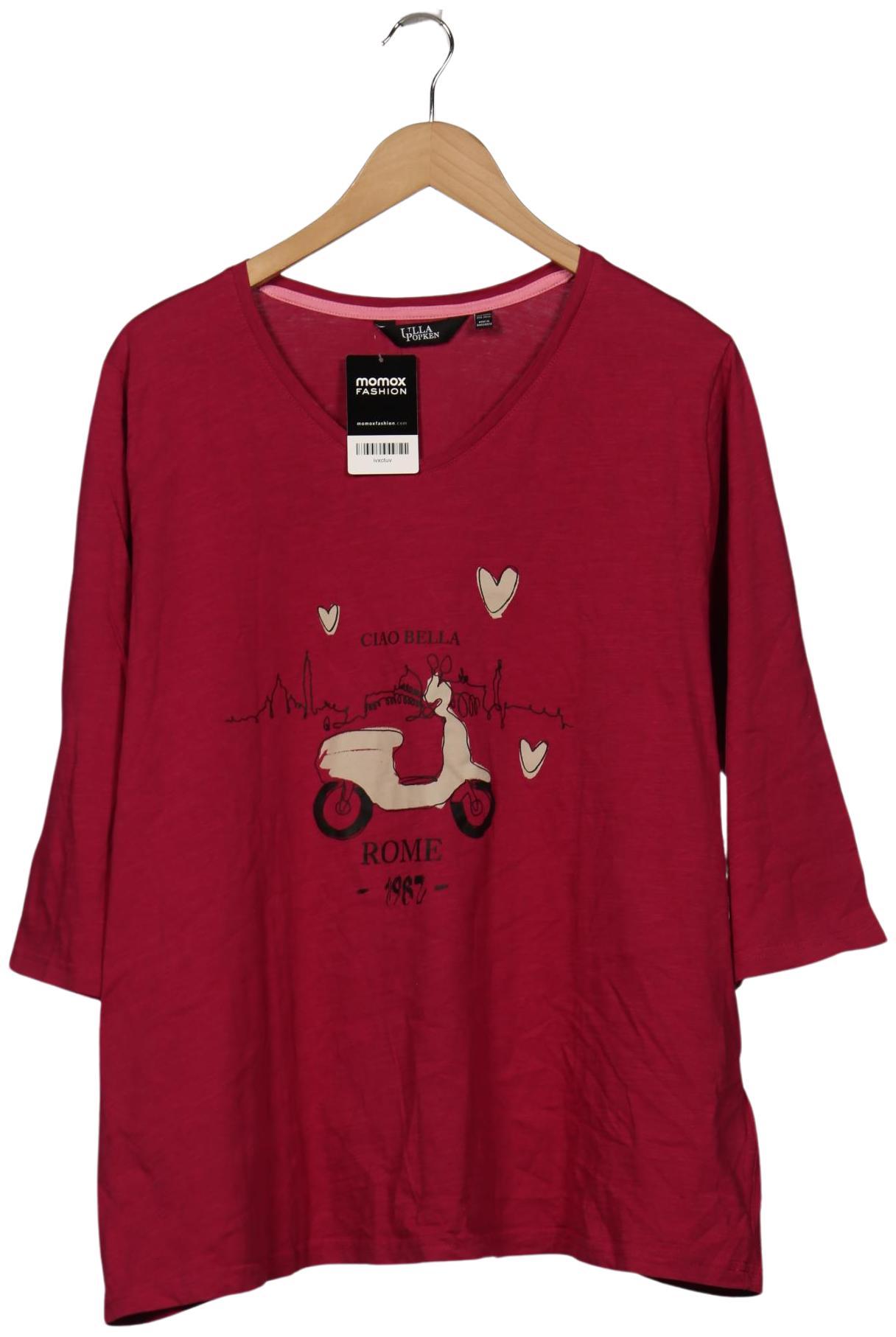 

Ulla Popken Damen Langarmshirt, pink, Gr. 50