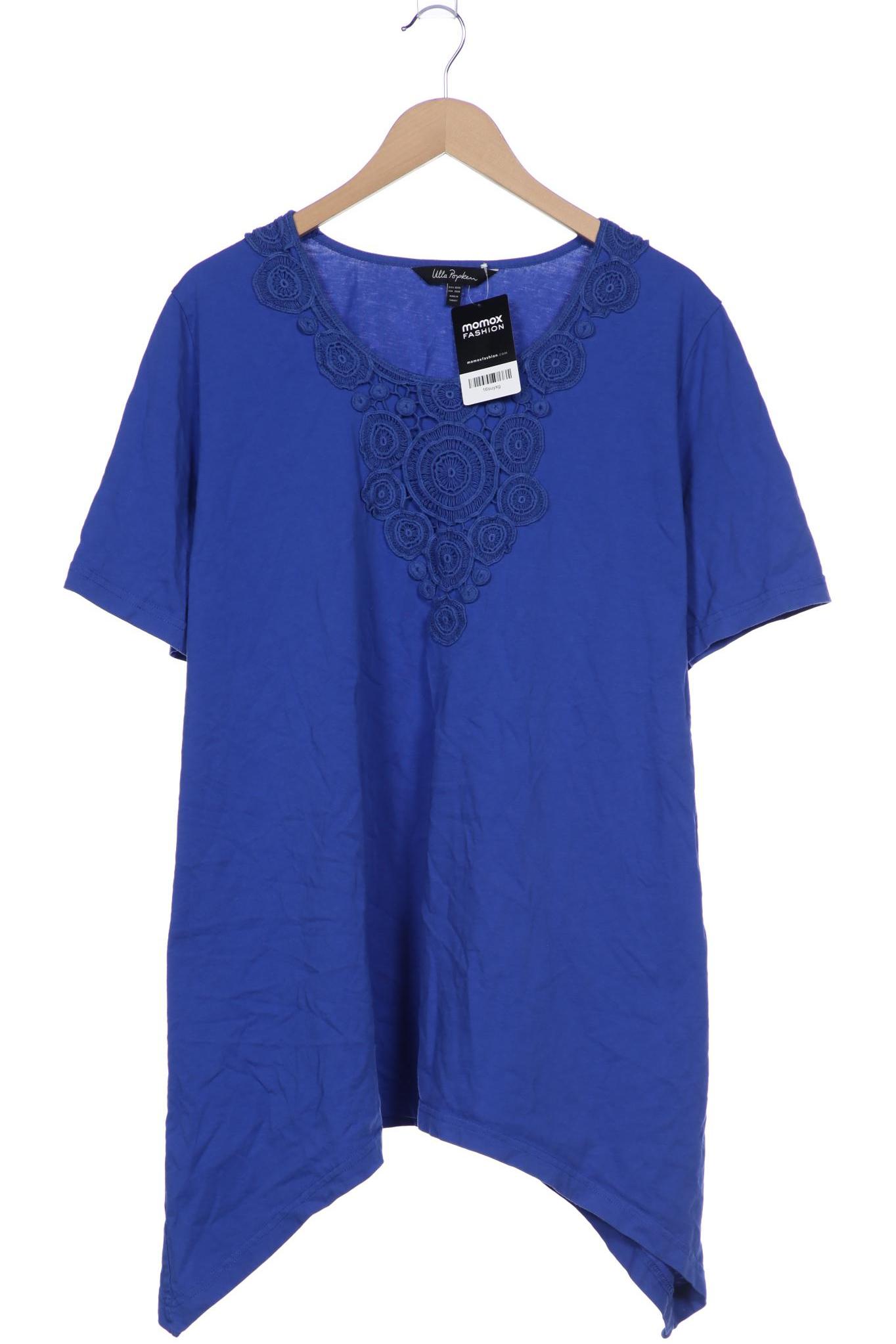 

Ulla Popken Damen T-Shirt, blau, Gr. 50