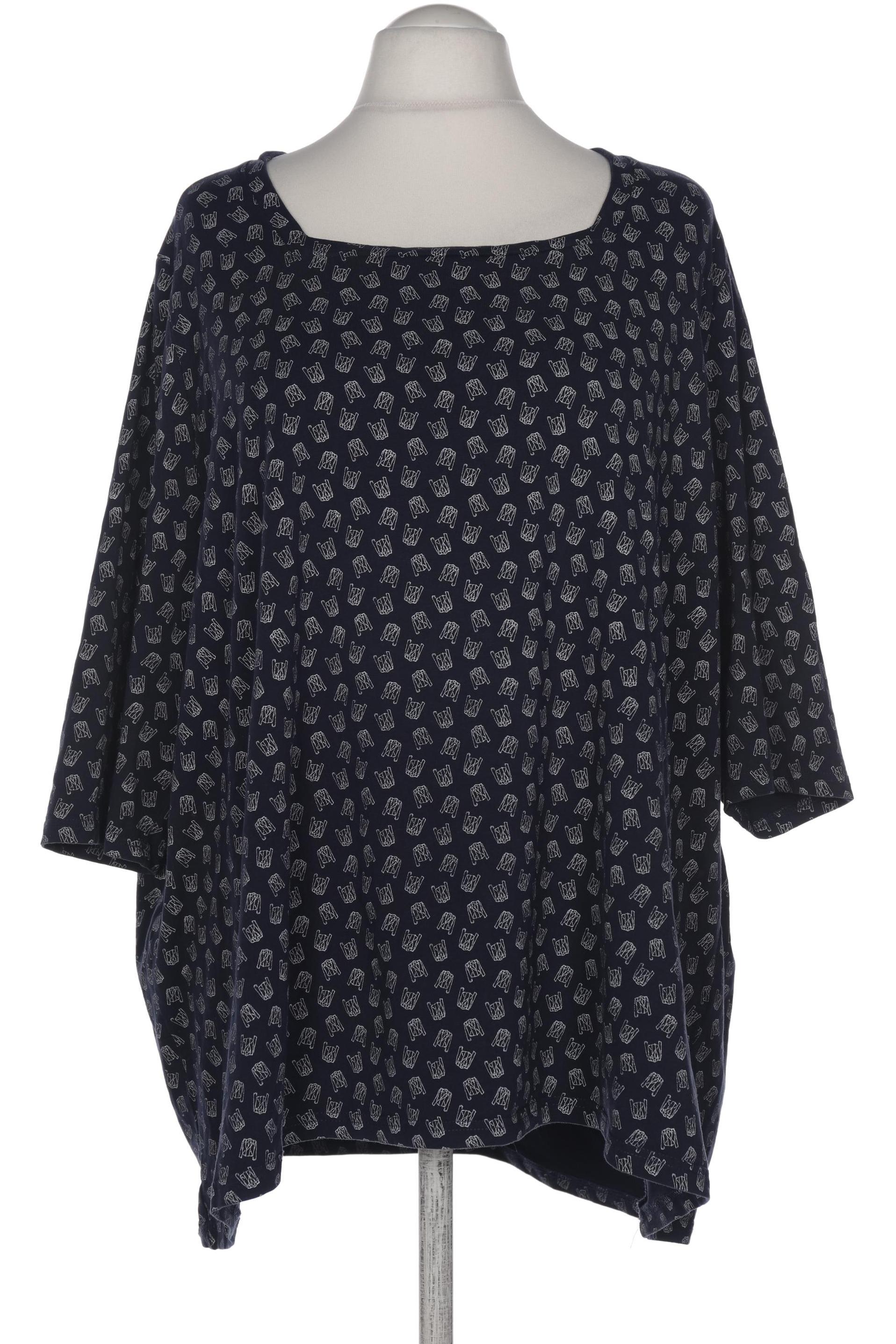 

Ulla Popken Damen T-Shirt, marineblau, Gr. 58