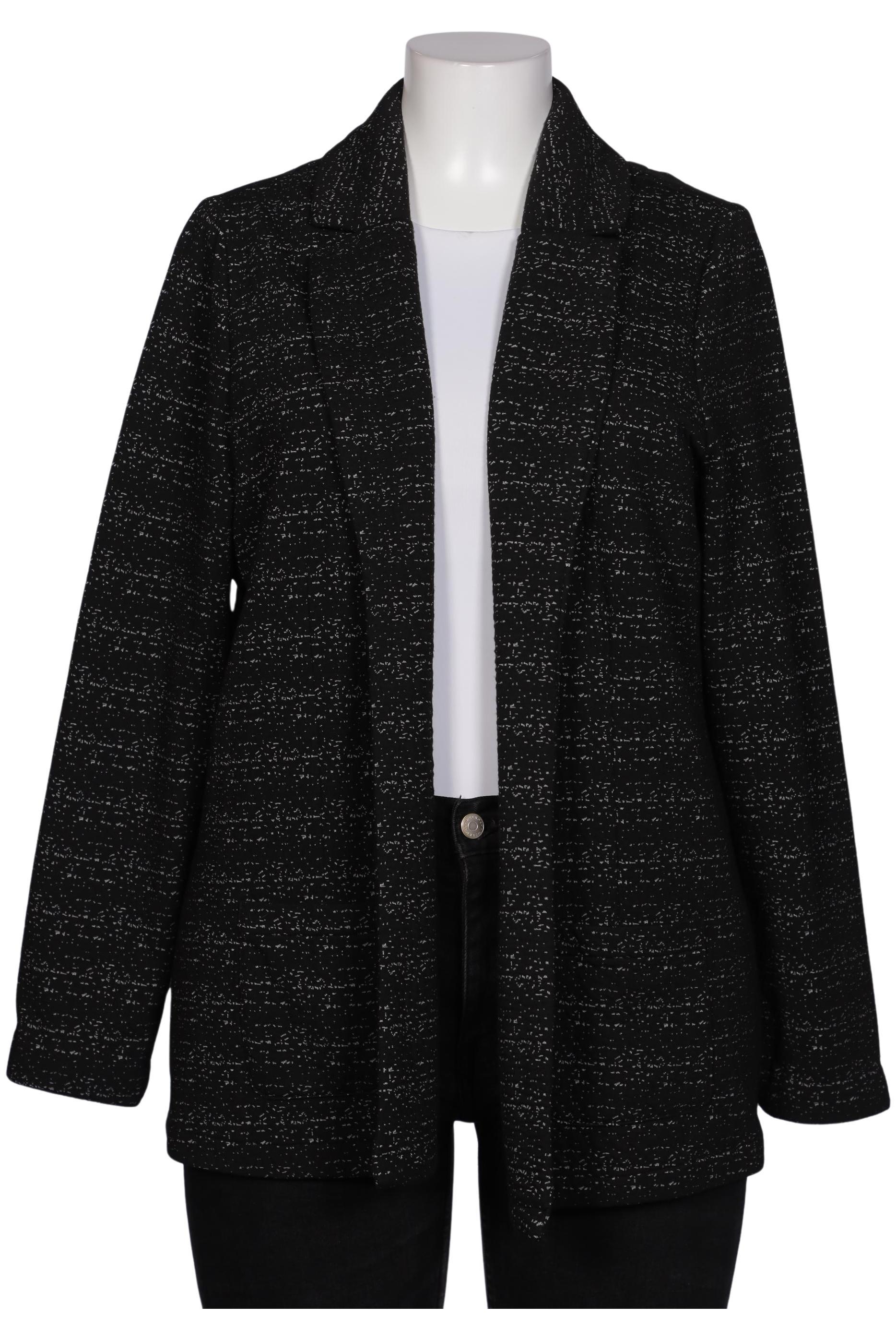

Ulla Popken Damen Blazer, schwarz, Gr. 46