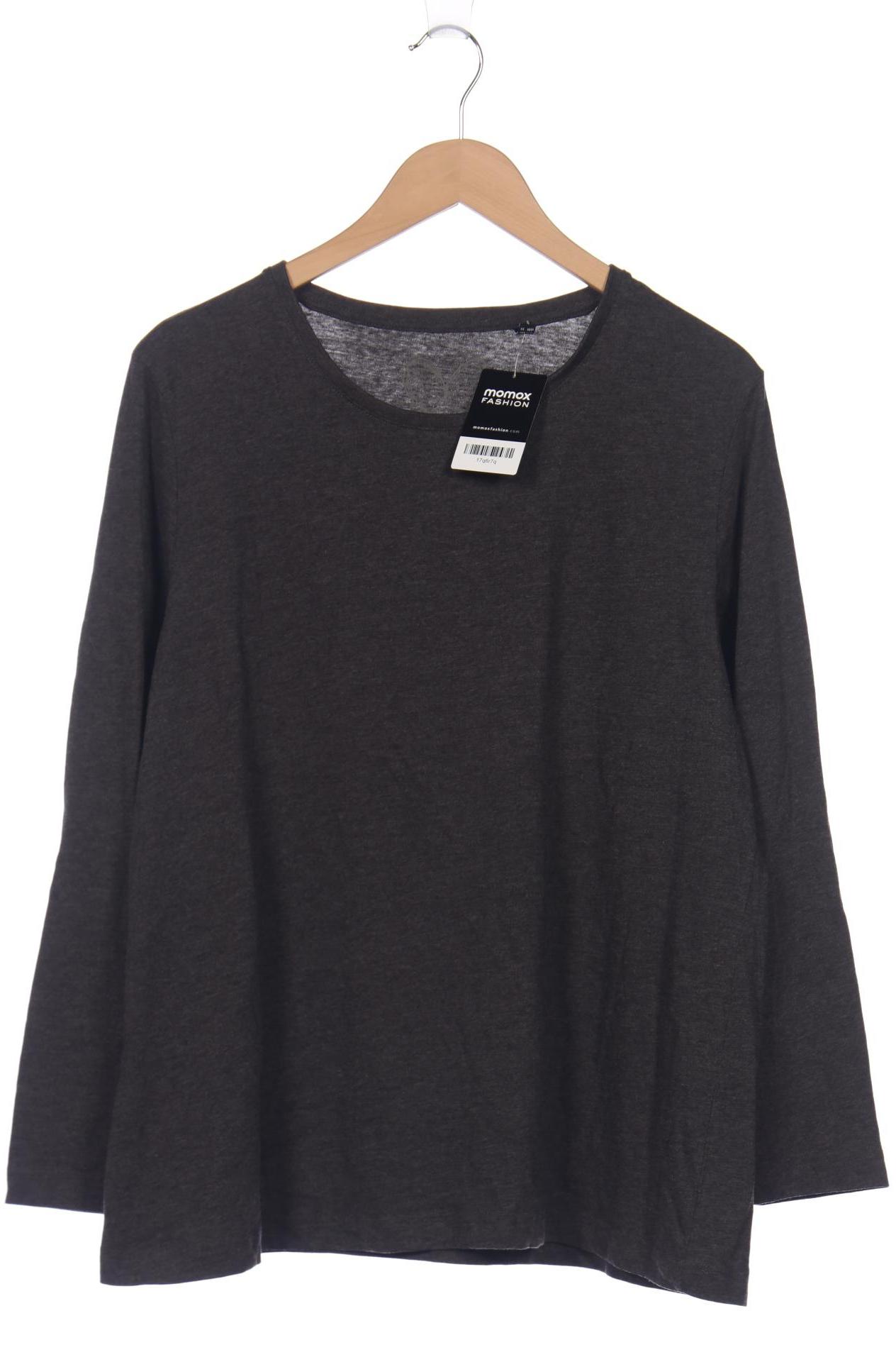 

Ulla Popken Damen Langarmshirt, grau