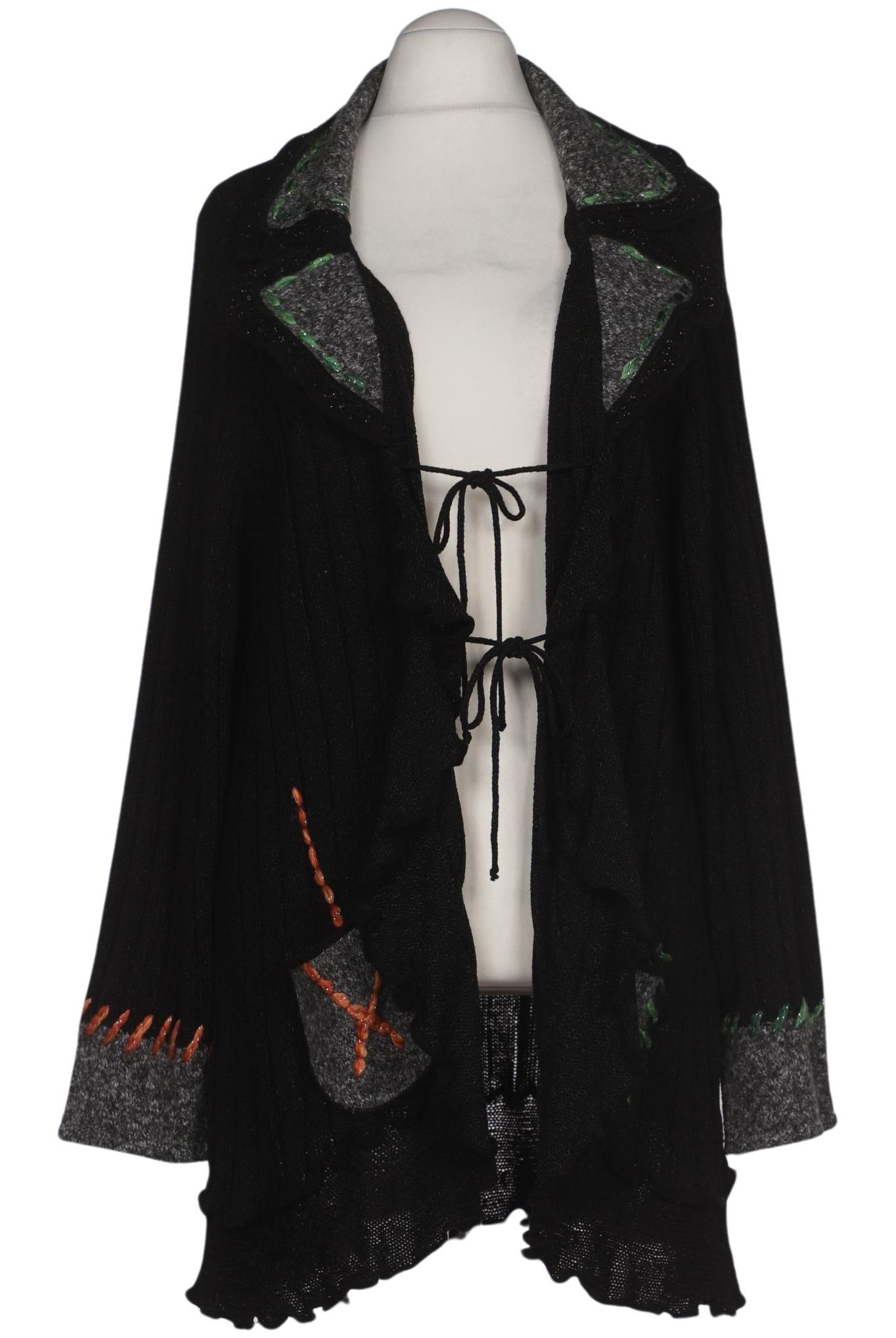 

Ulla Popken Damen Strickjacke, schwarz, Gr. 54