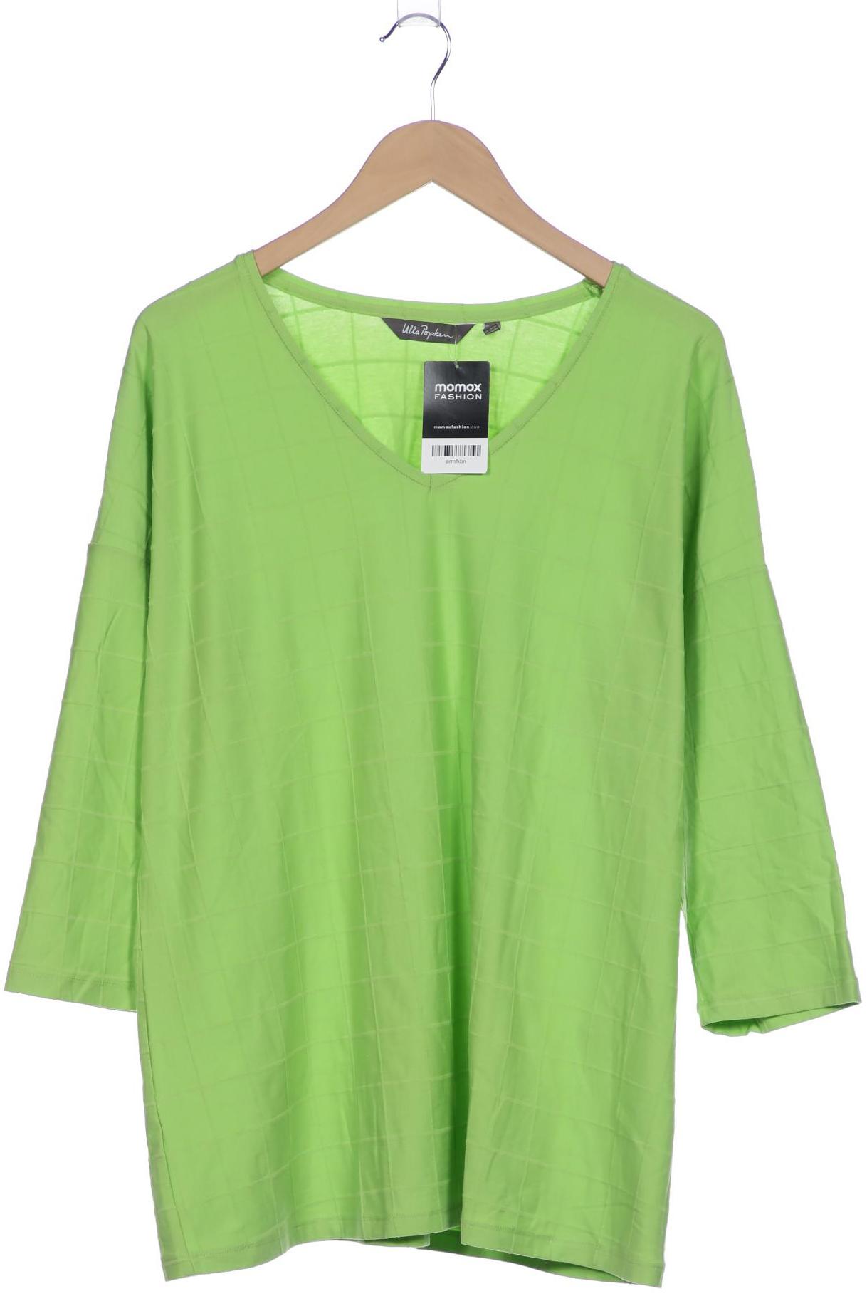 

Ulla Popken Damen Langarmshirt, grün, Gr. 46