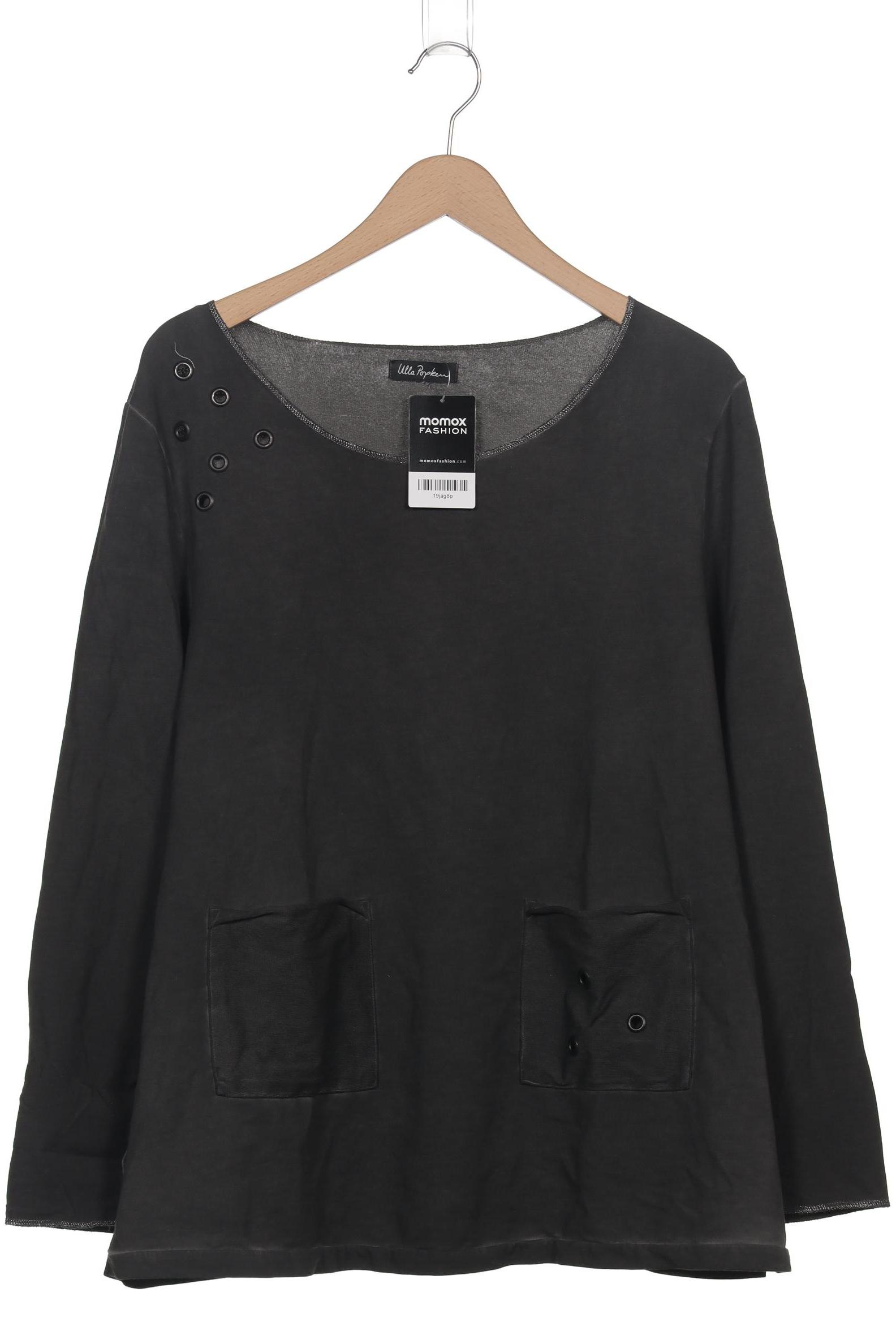 

Ulla Popken Damen Langarmshirt, braun, Gr. 48