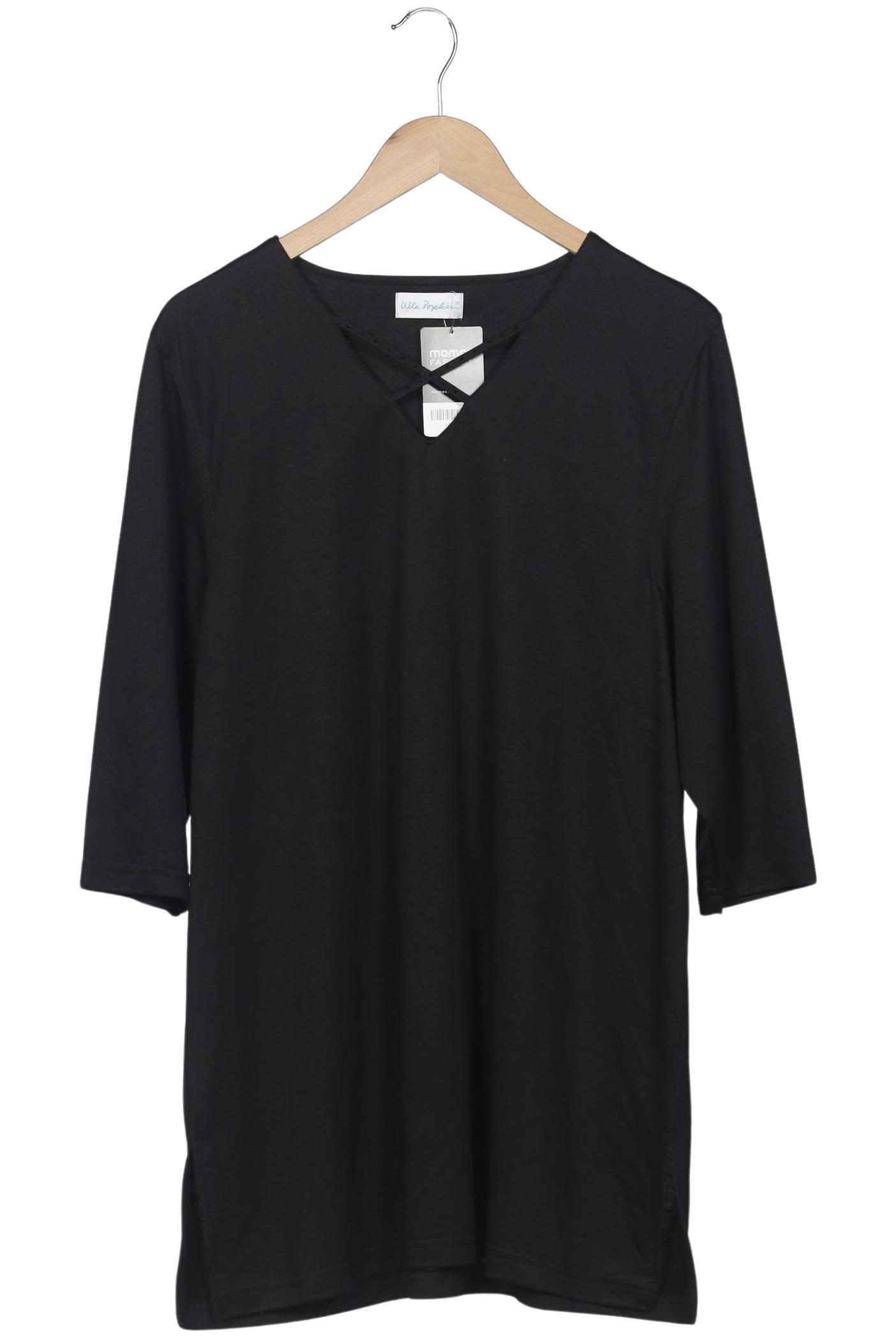 

Ulla Popken Damen T-Shirt, schwarz, Gr. 46