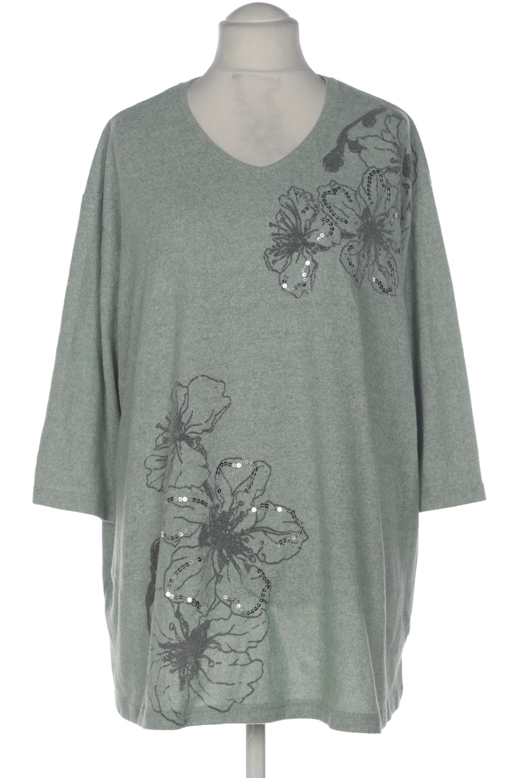 

Ulla Popken Damen Pullover, grün, Gr. 54