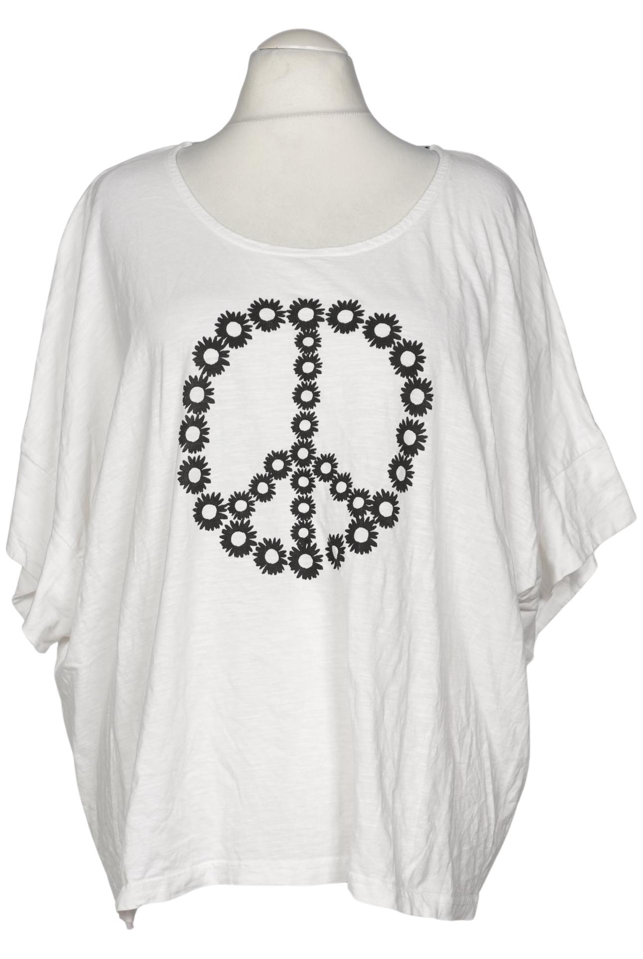 

Ulla Popken Damen T-Shirt, weiß, Gr. 54