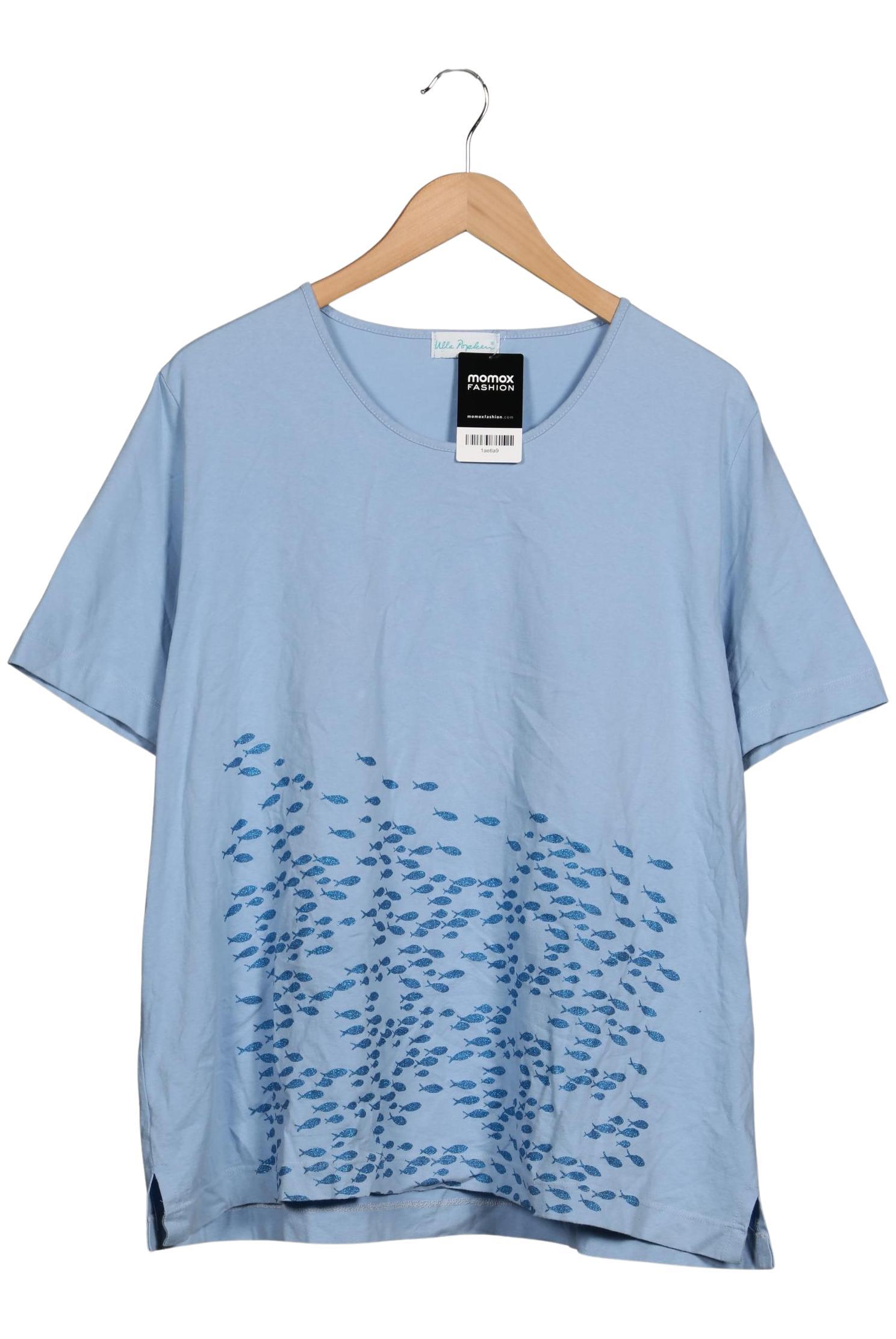 

Ulla Popken Damen T-Shirt, blau, Gr. 46