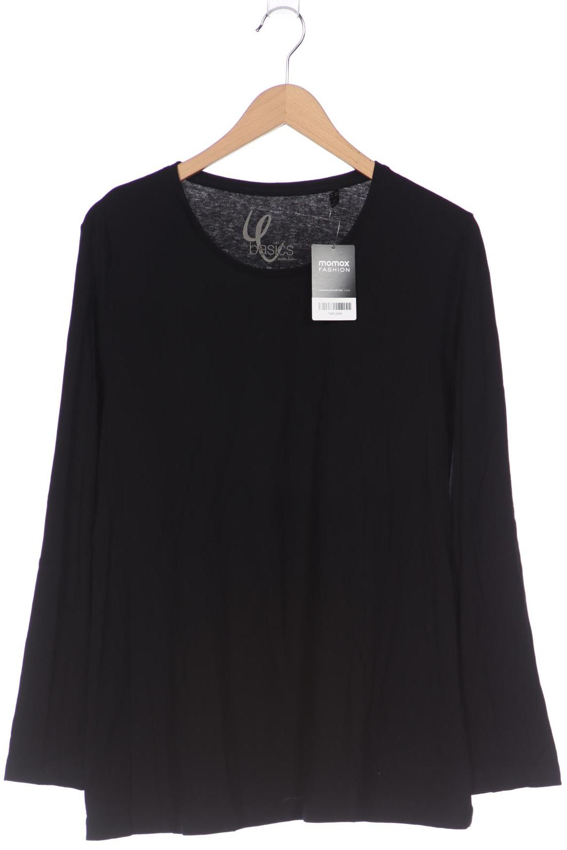 

Ulla Popken Damen Langarmshirt, schwarz