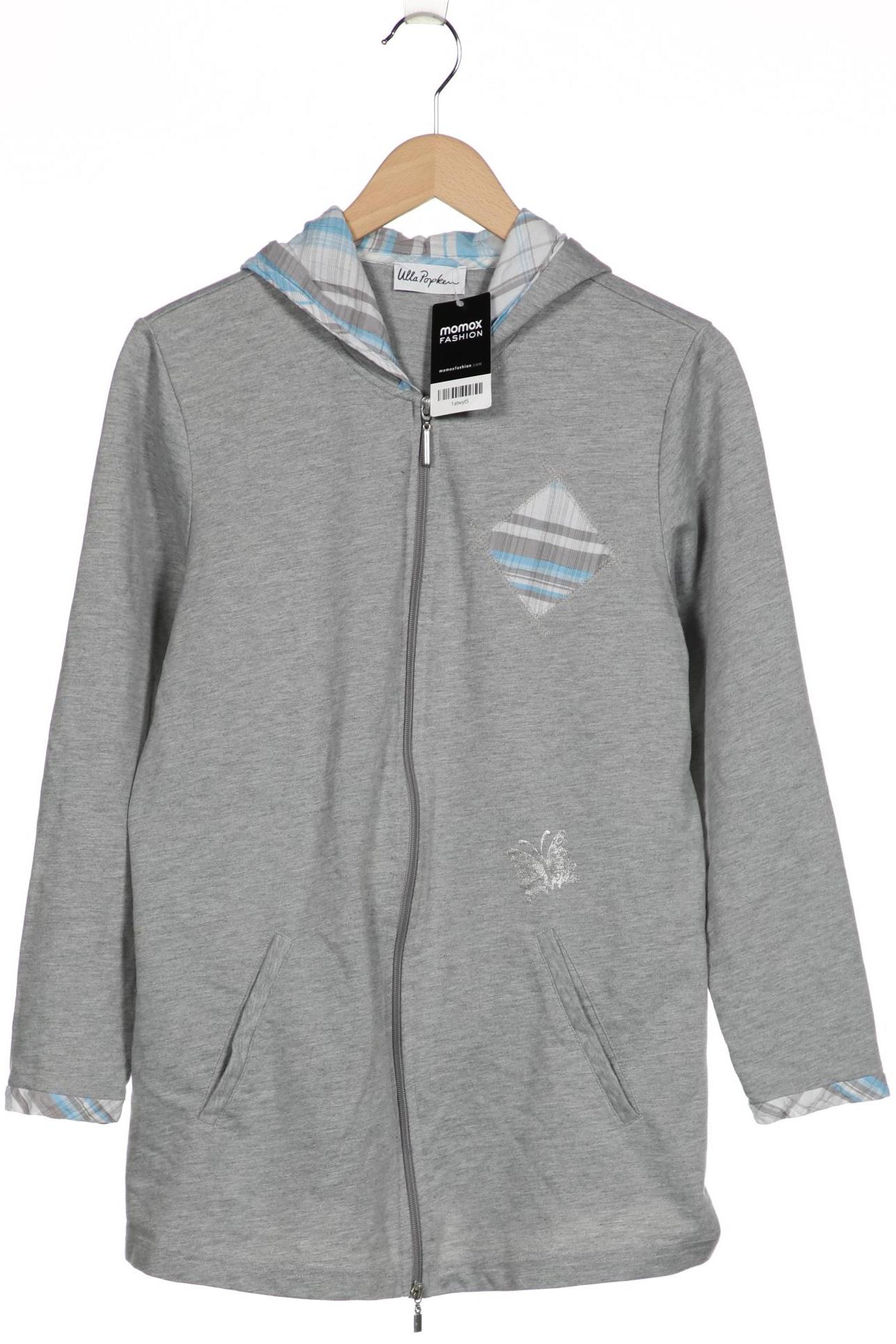

Ulla Popken Damen Kapuzenpullover, grau
