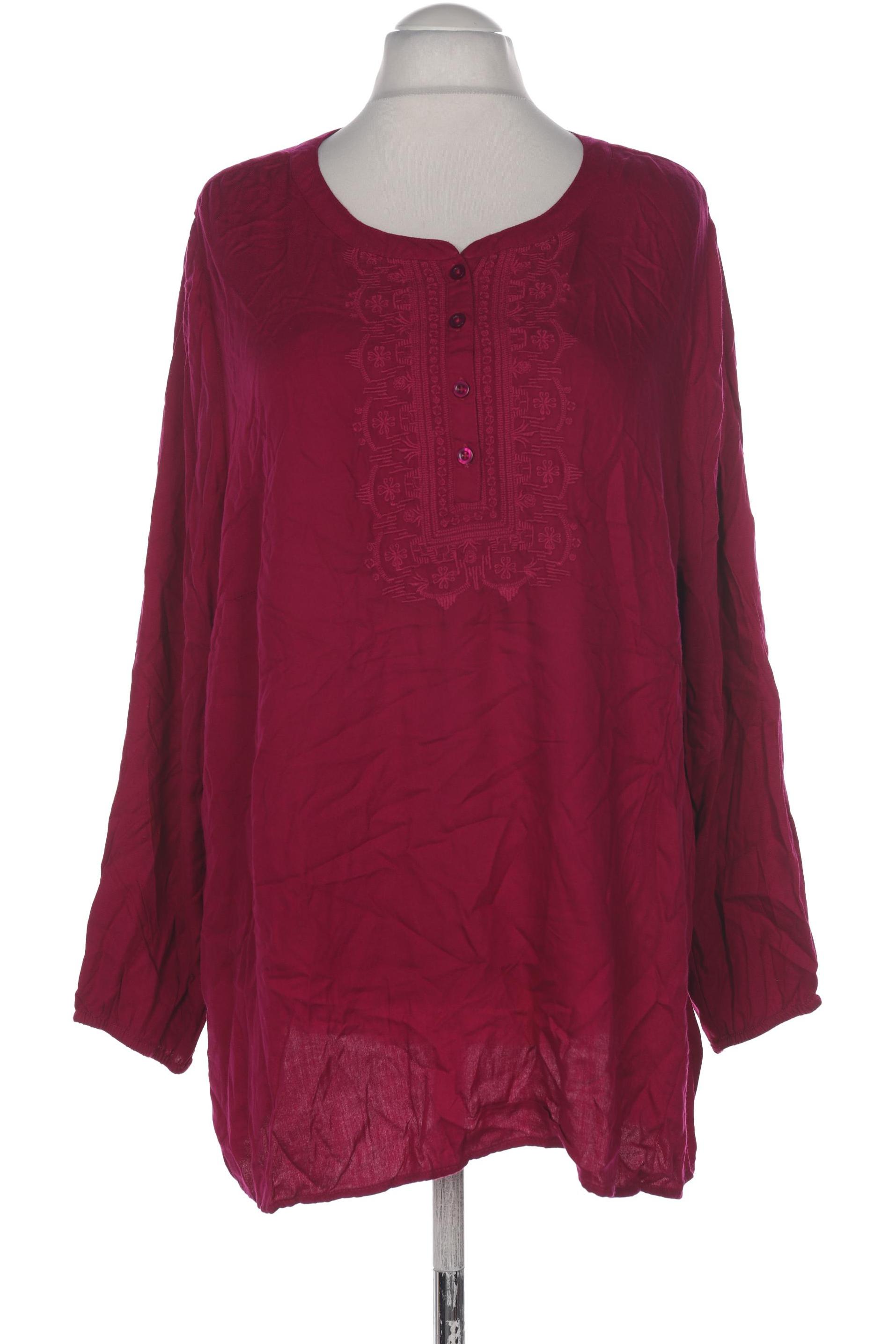 

Ulla Popken Damen Bluse, bordeaux, Gr. 54