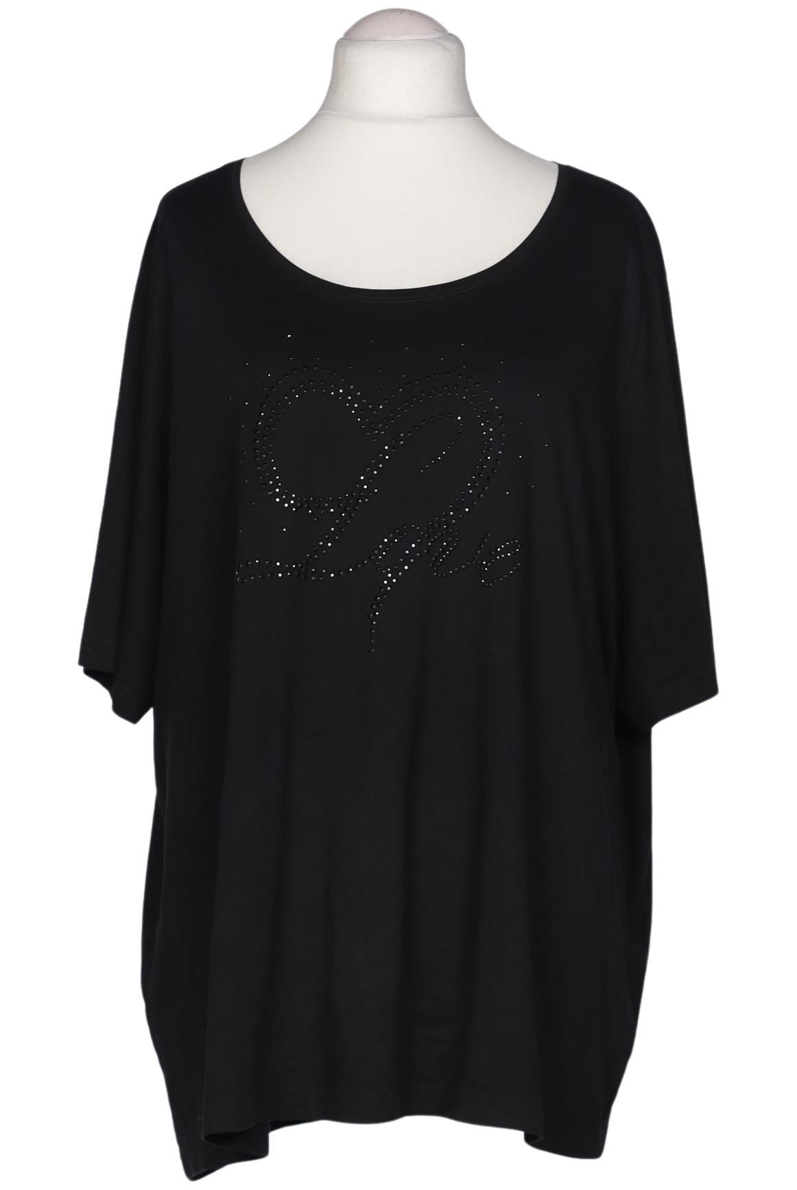 

Ulla Popken Damen T-Shirt, schwarz, Gr. 54