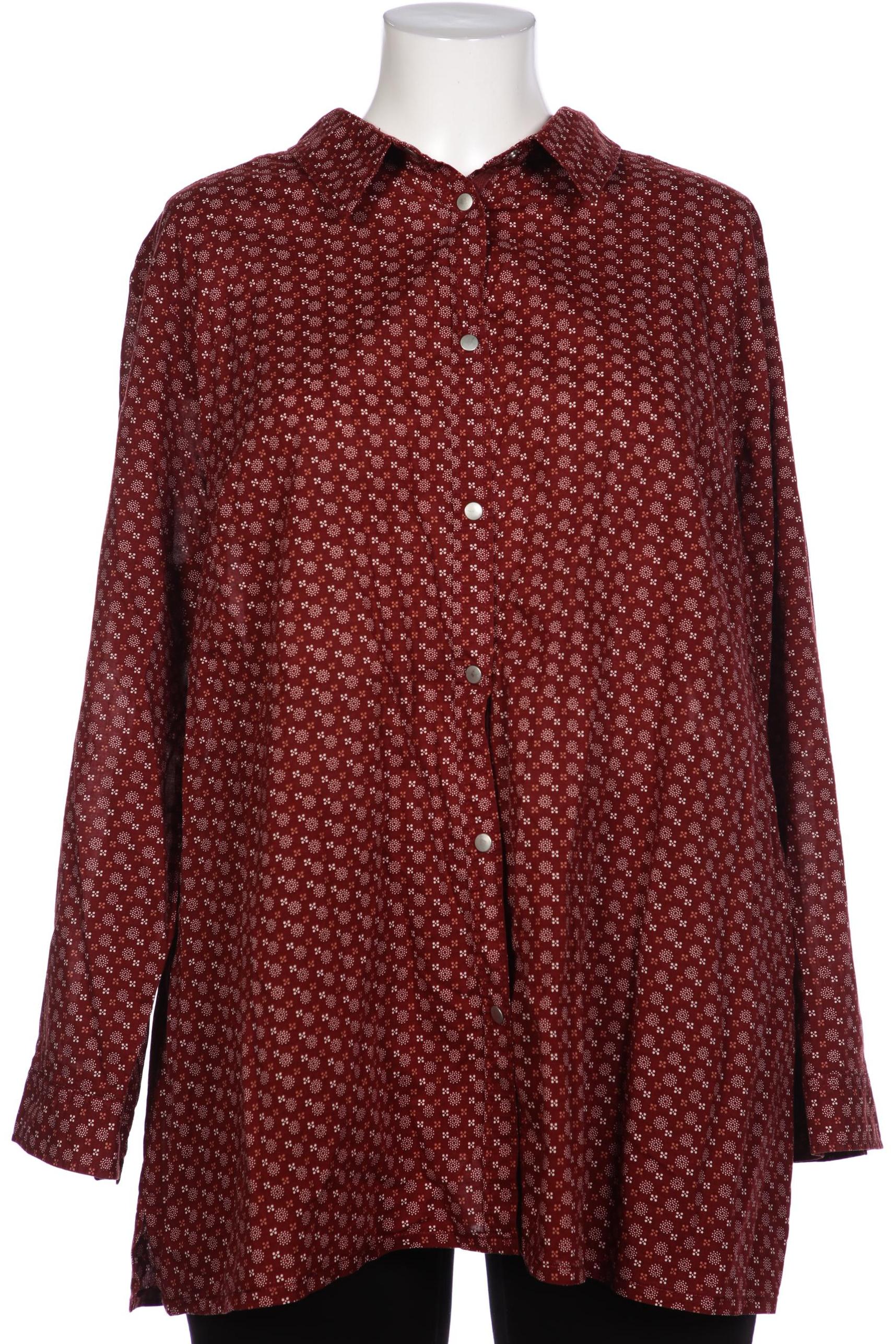 

Ulla Popken Damen Bluse, bordeaux, Gr. 50