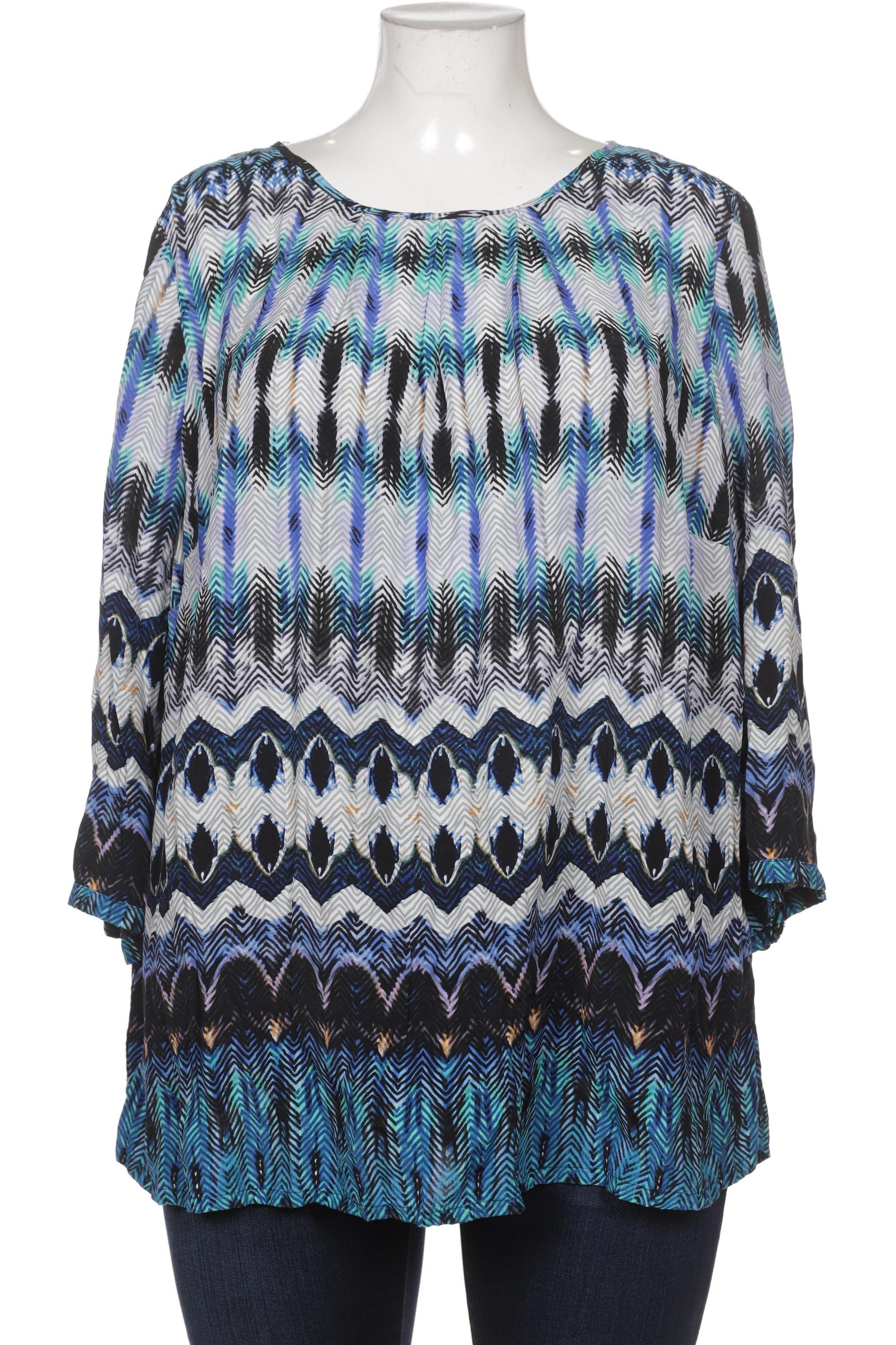 

Ulla Popken Damen Bluse, blau, Gr. 50
