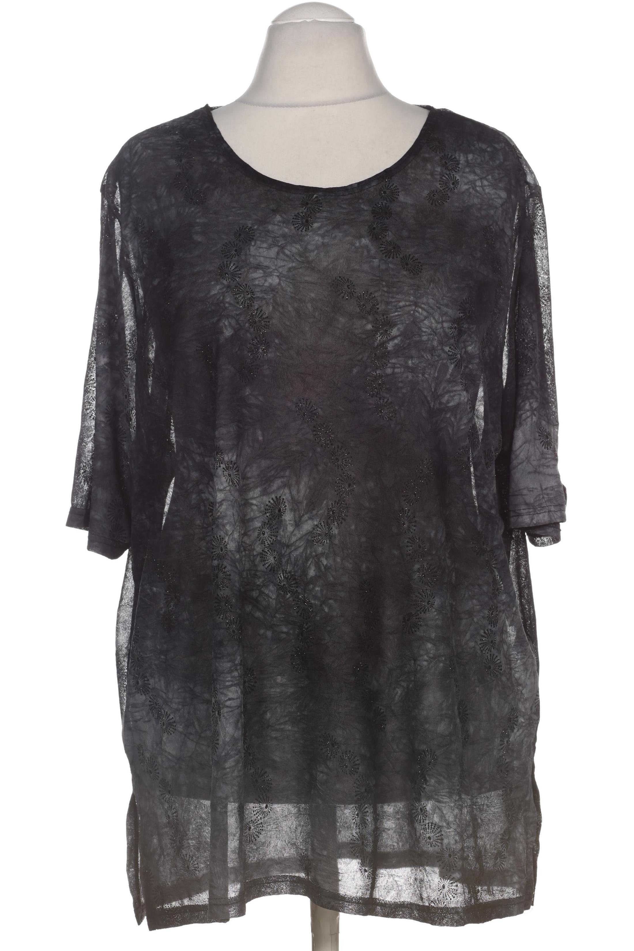 

Ulla Popken Damen T-Shirt, schwarz, Gr. 46