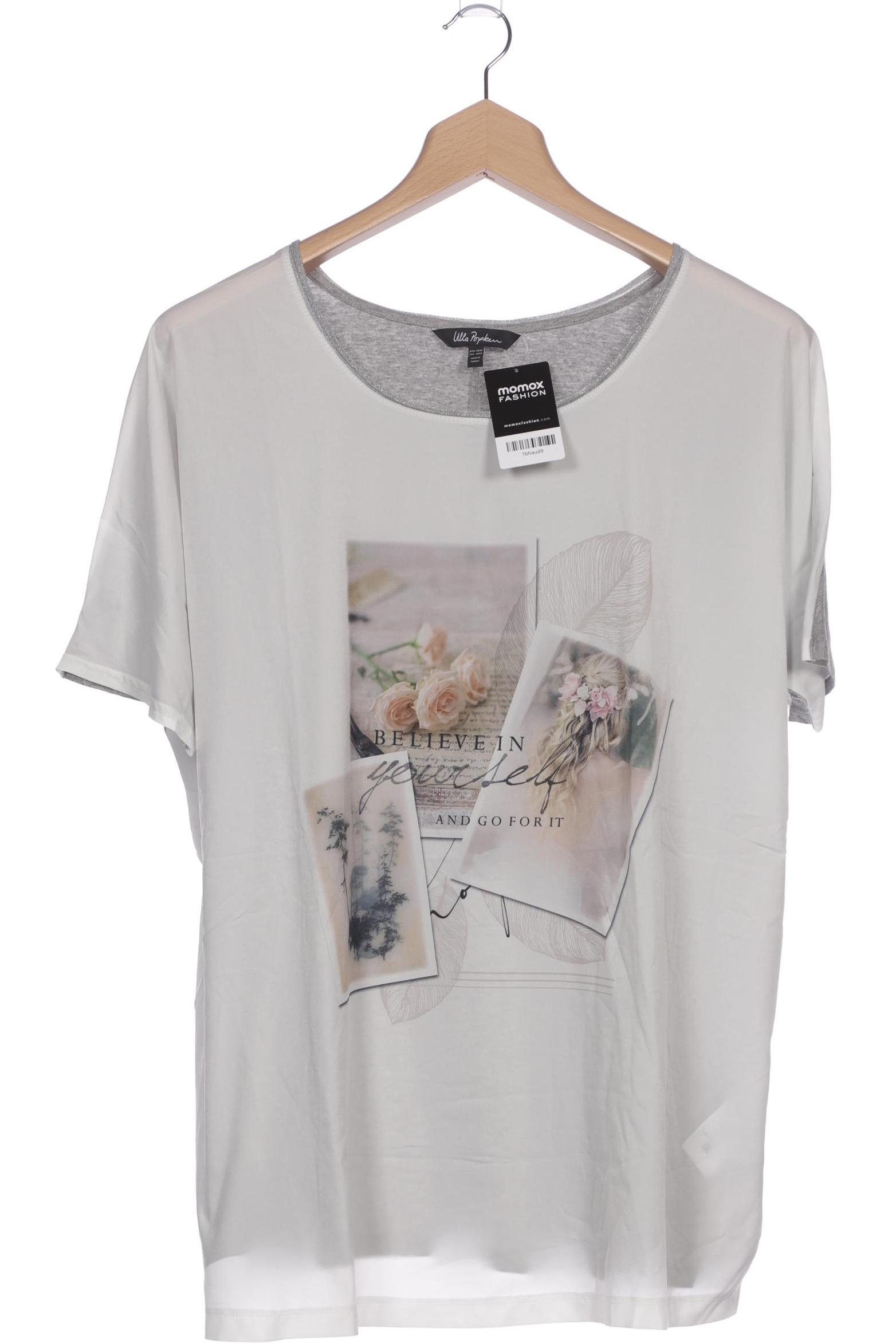 

Ulla Popken Damen T-Shirt, weiß, Gr. 50