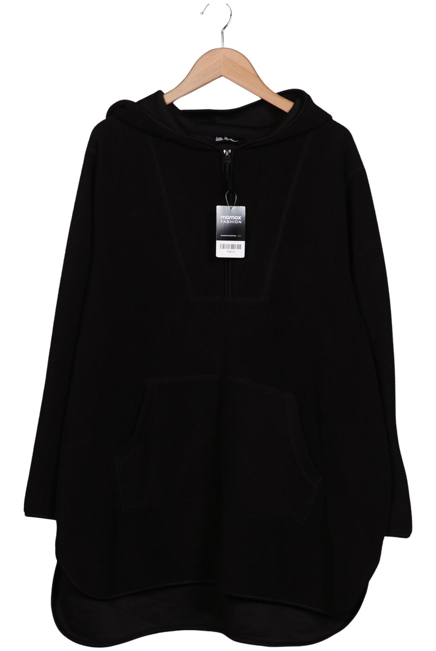 

Ulla Popken Damen Kapuzenpullover, schwarz, Gr. 50