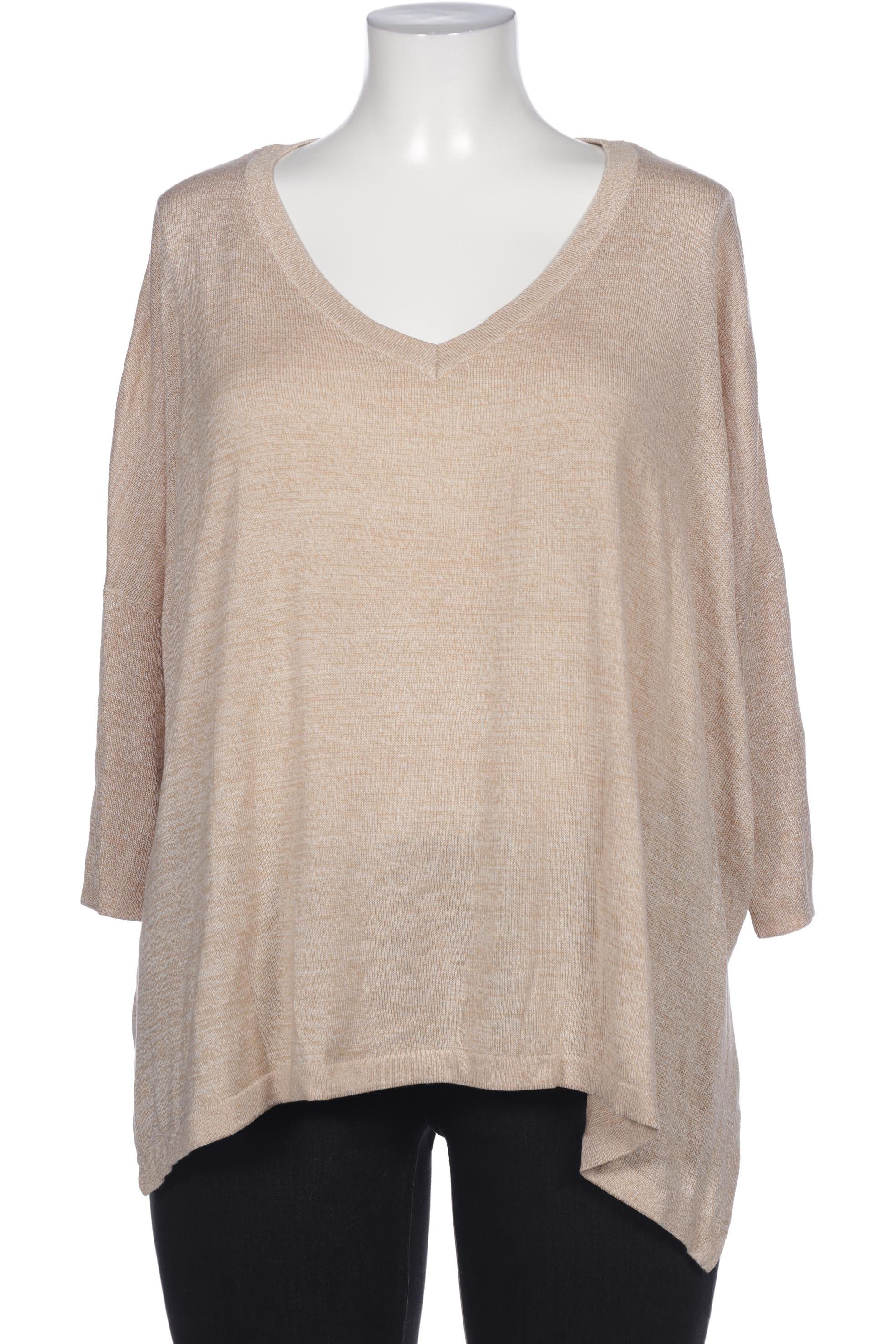 

Ulla Popken Damen Pullover, beige, Gr. 46