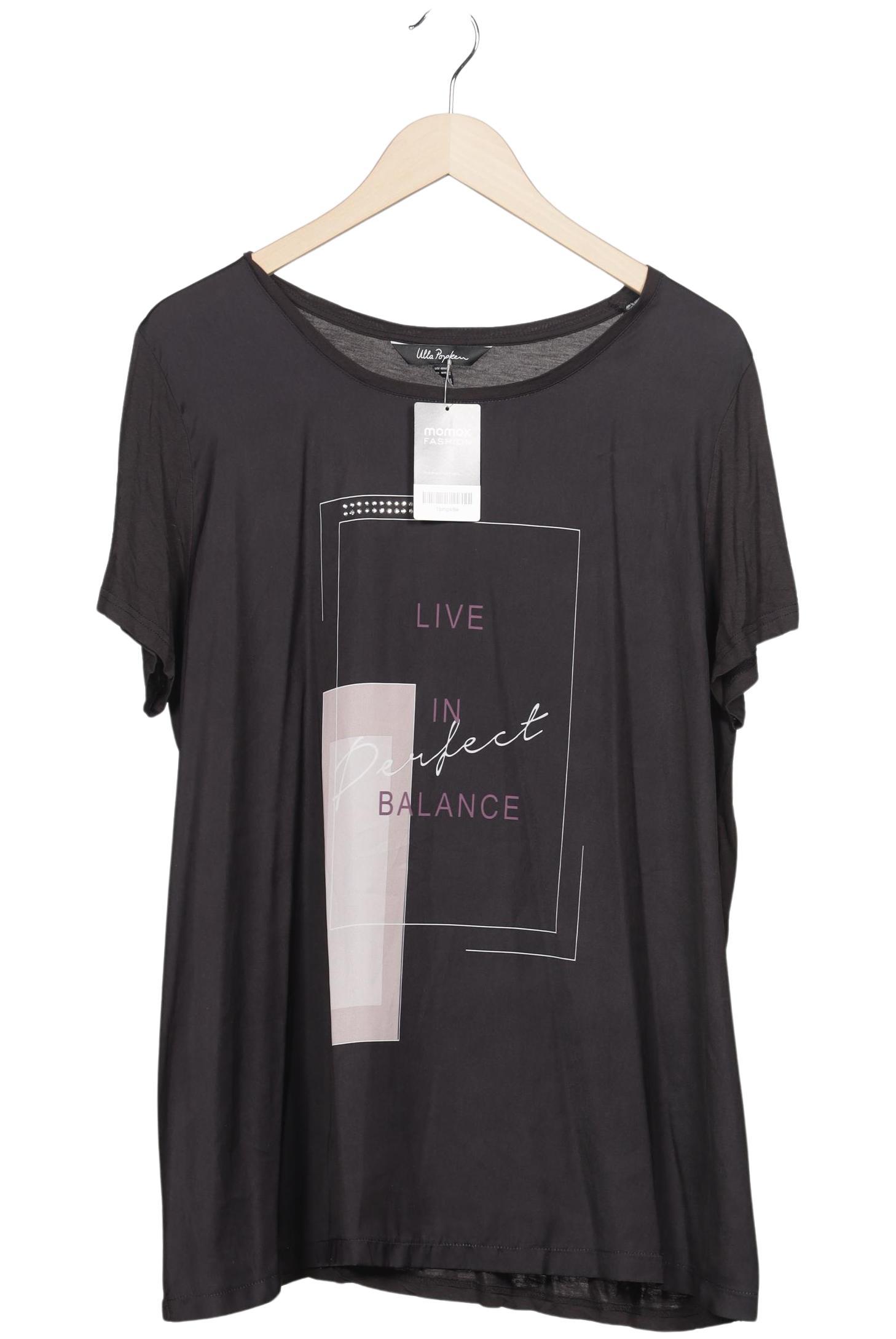 

Ulla Popken Damen T-Shirt, grau, Gr. 46