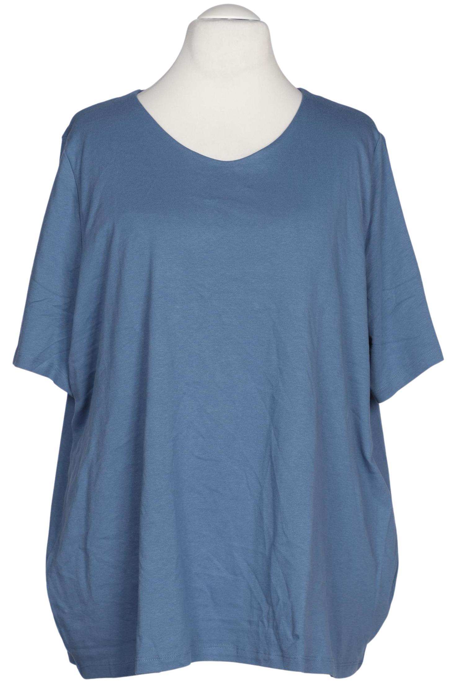 

Ulla Popken Damen T-Shirt, blau, Gr. 54