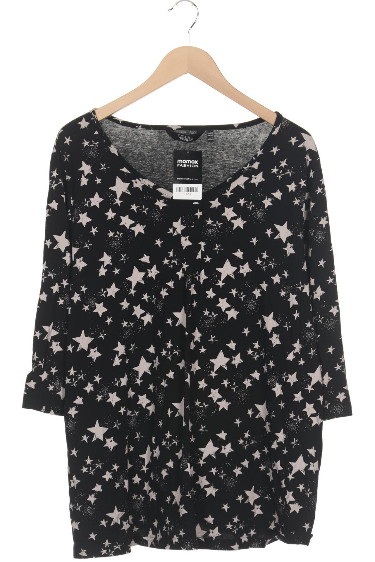 

Ulla Popken Damen Langarmshirt, schwarz, Gr. 50