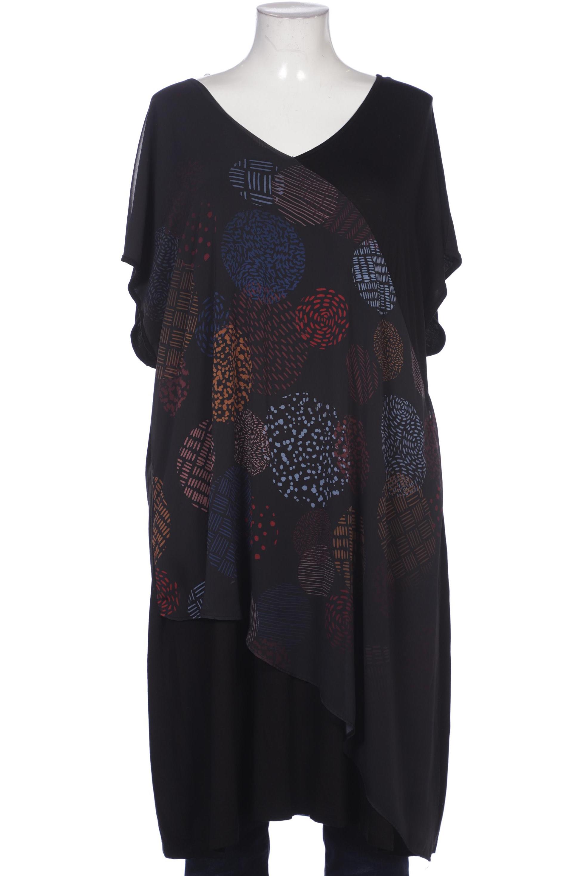 

Ulla Popken Damen Bluse, schwarz, Gr. 48